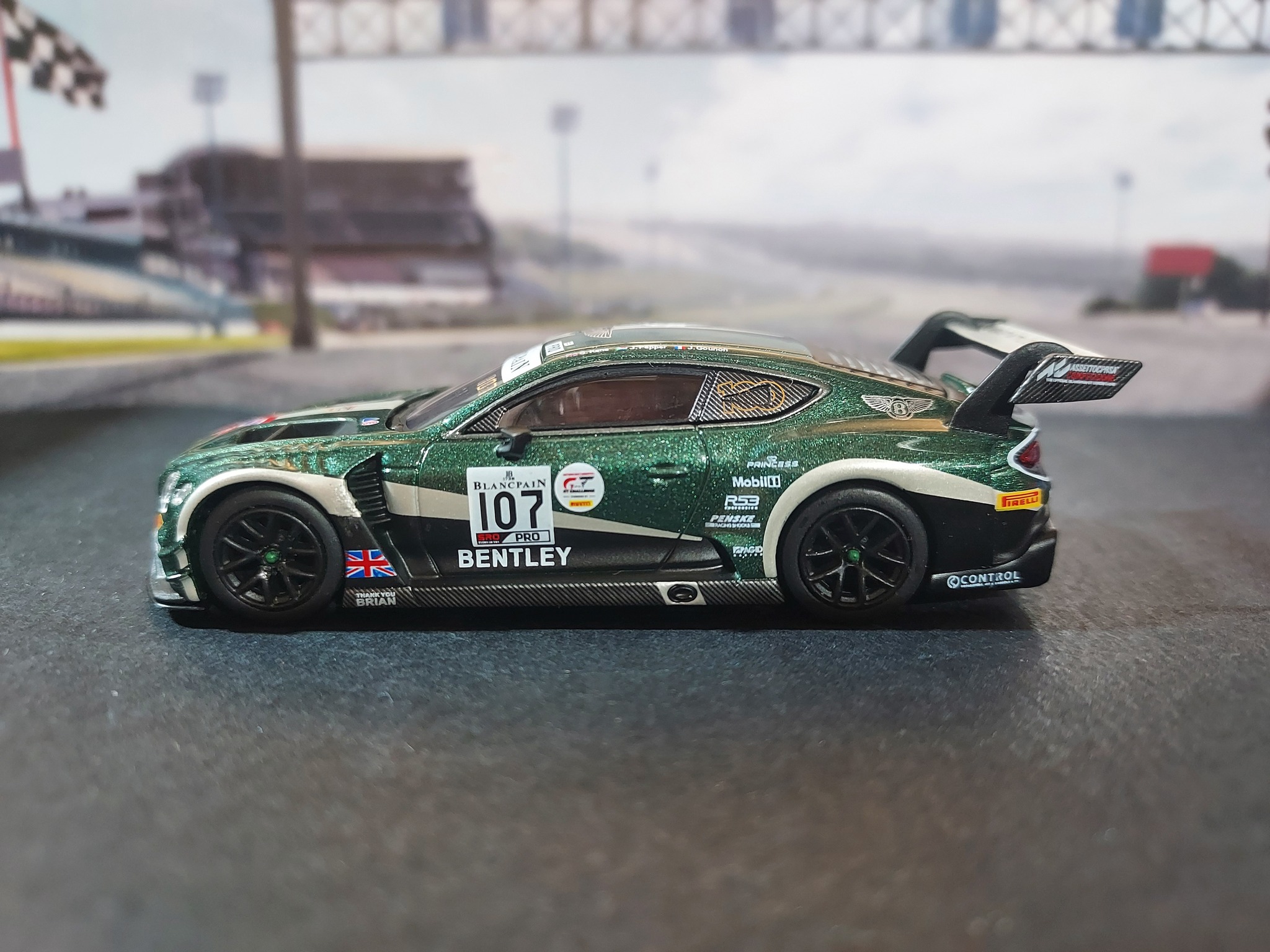 The gentleman who conquered it all. 🏁 Meet the #7 Bentley
