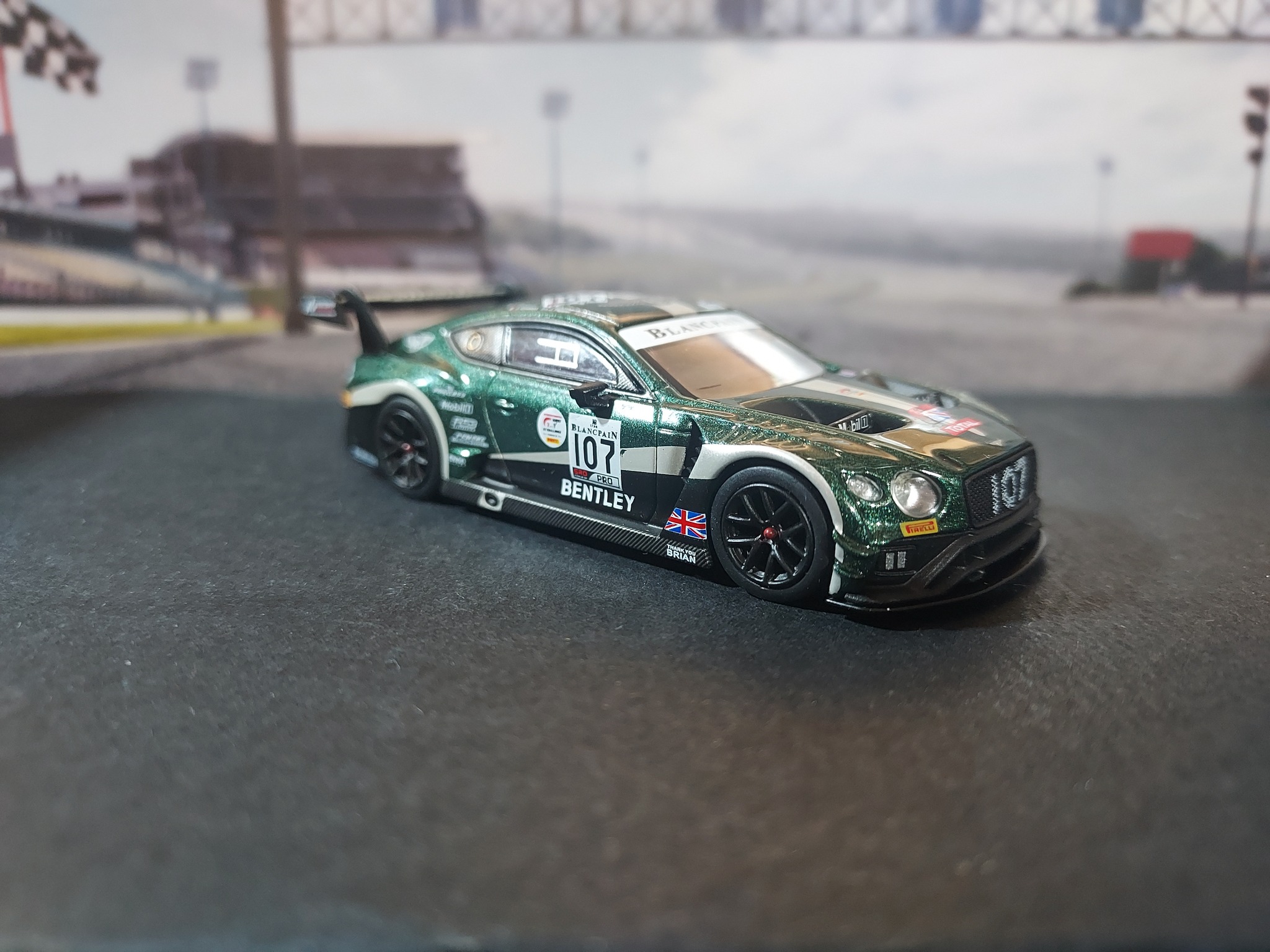 The gentleman who conquered it all. 🏁 Meet the #7 Bentley