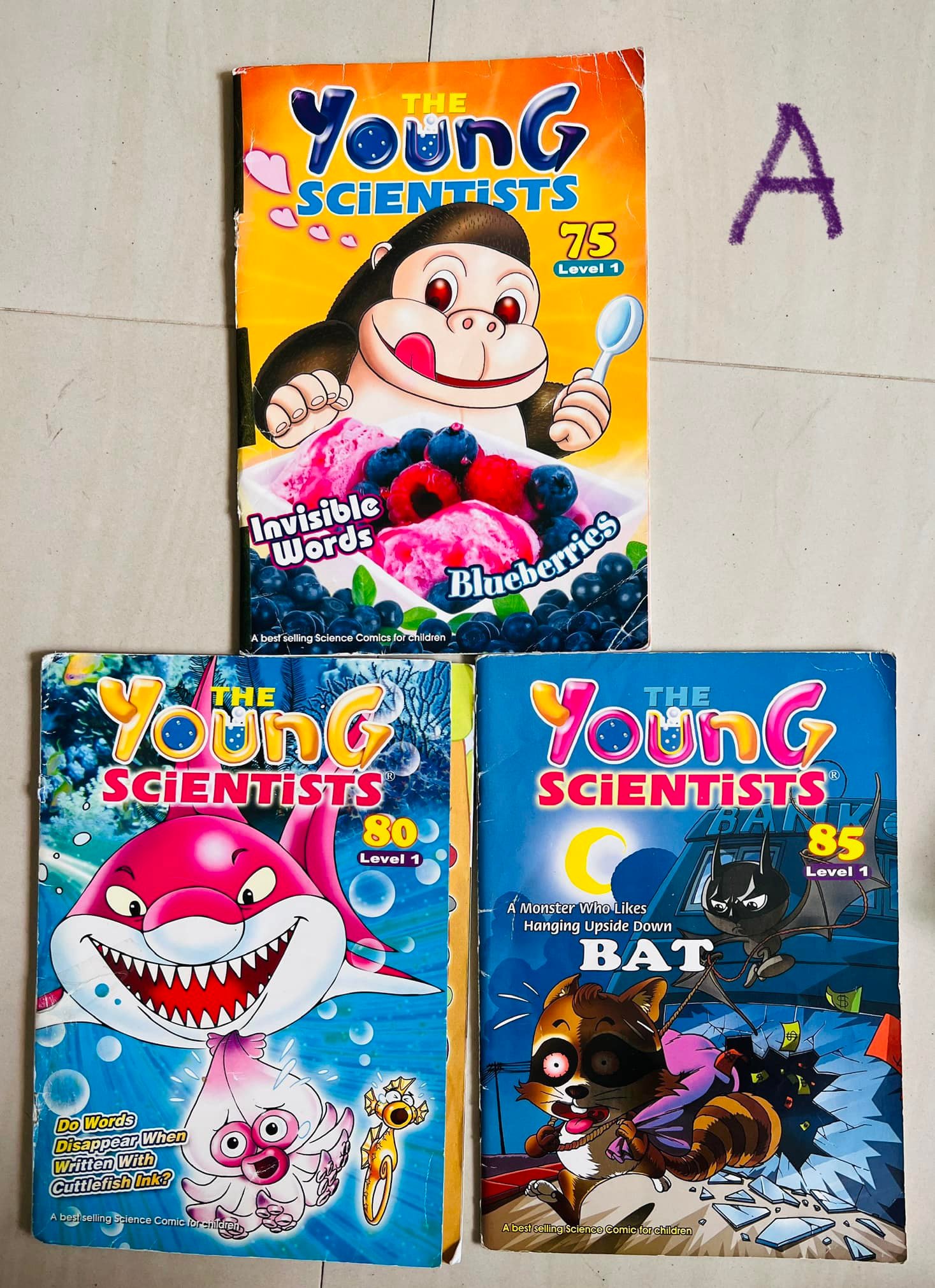 Vintage Young Scientist level 1 magazines for sale