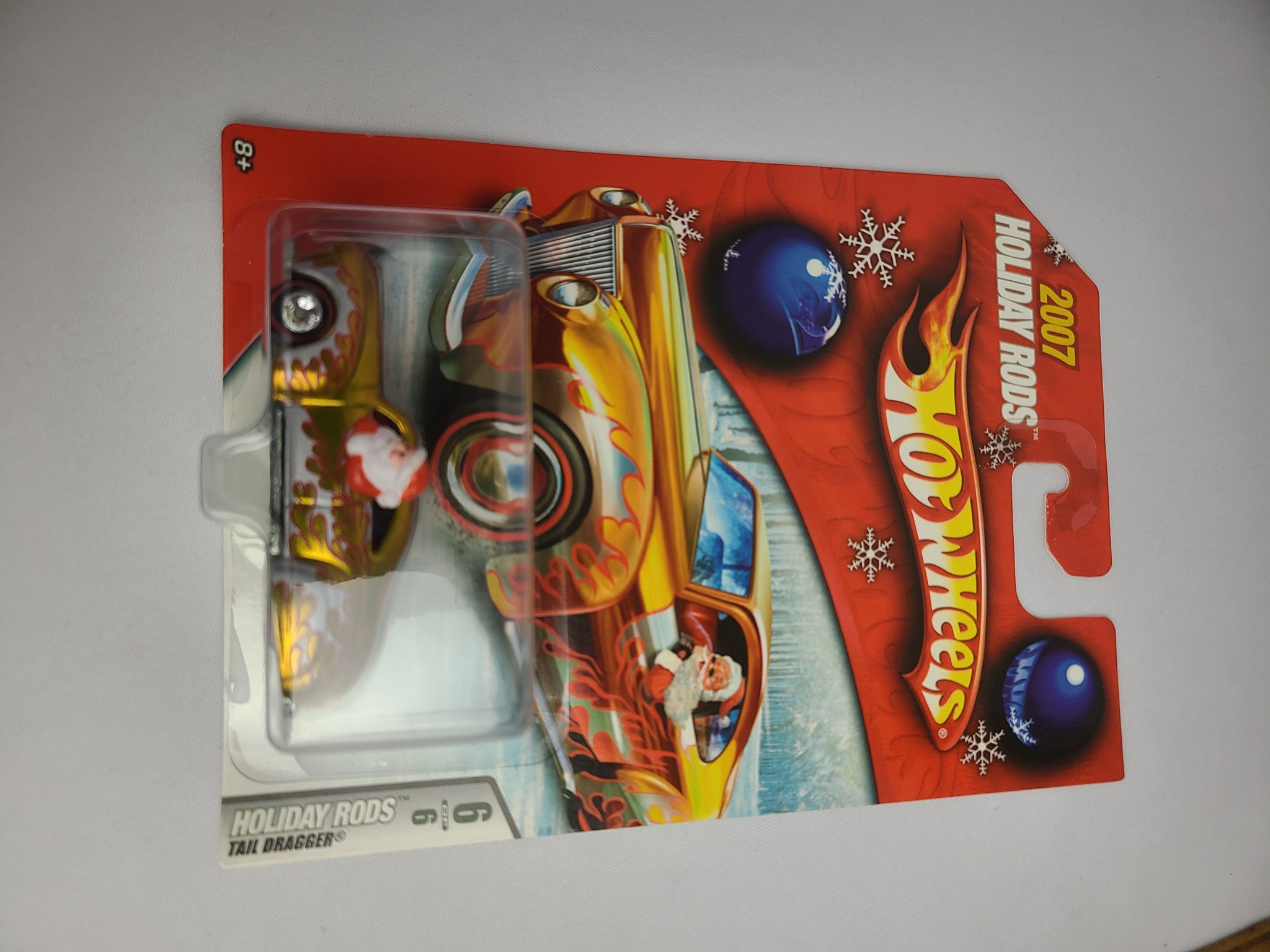 What is the value of the 2007 Hot Wheels Holiday Rods Tail Dragger?