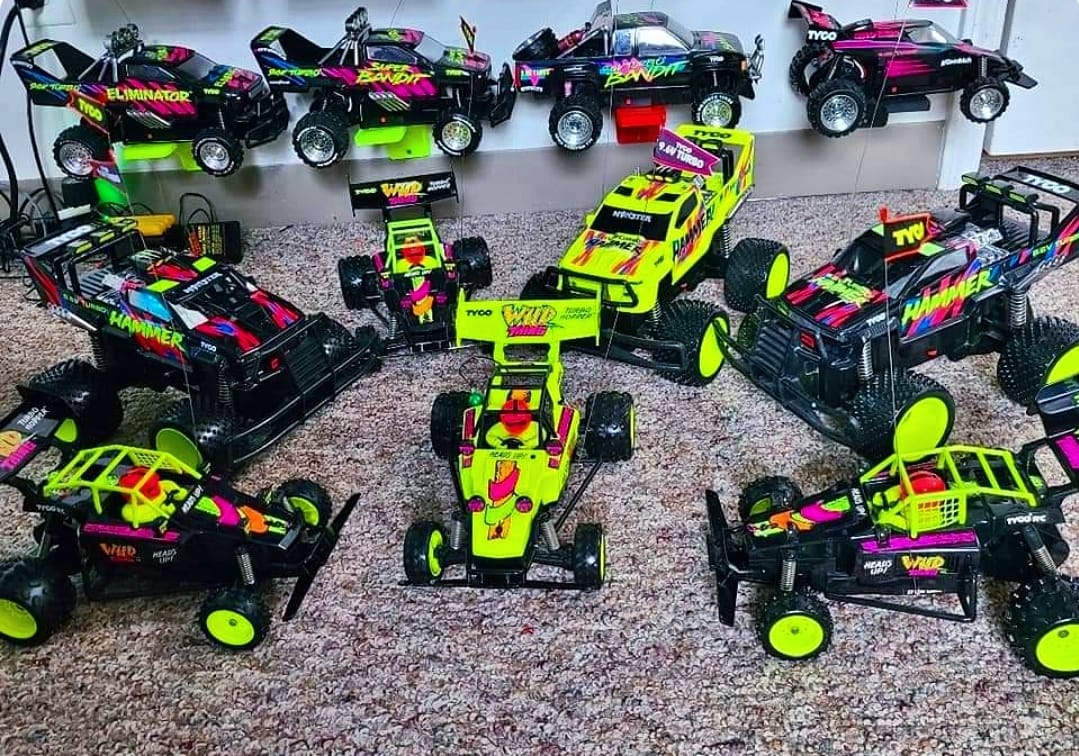 Who else remembers the days when neon pink and green was kool?