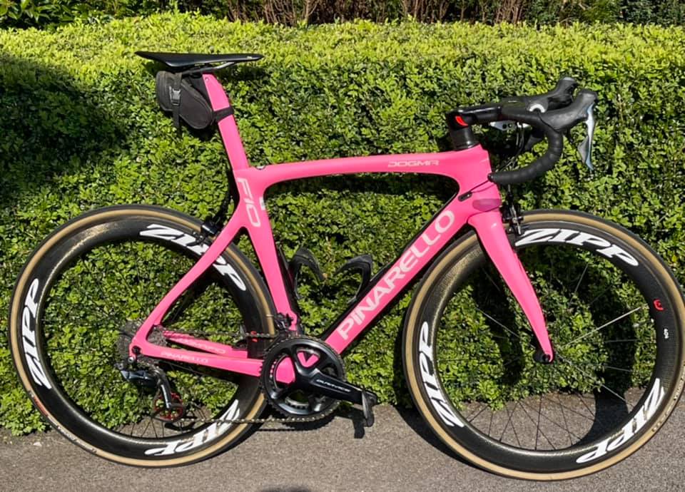 Mister Last Test: Sir Fausto Pinarello himself presenting the very