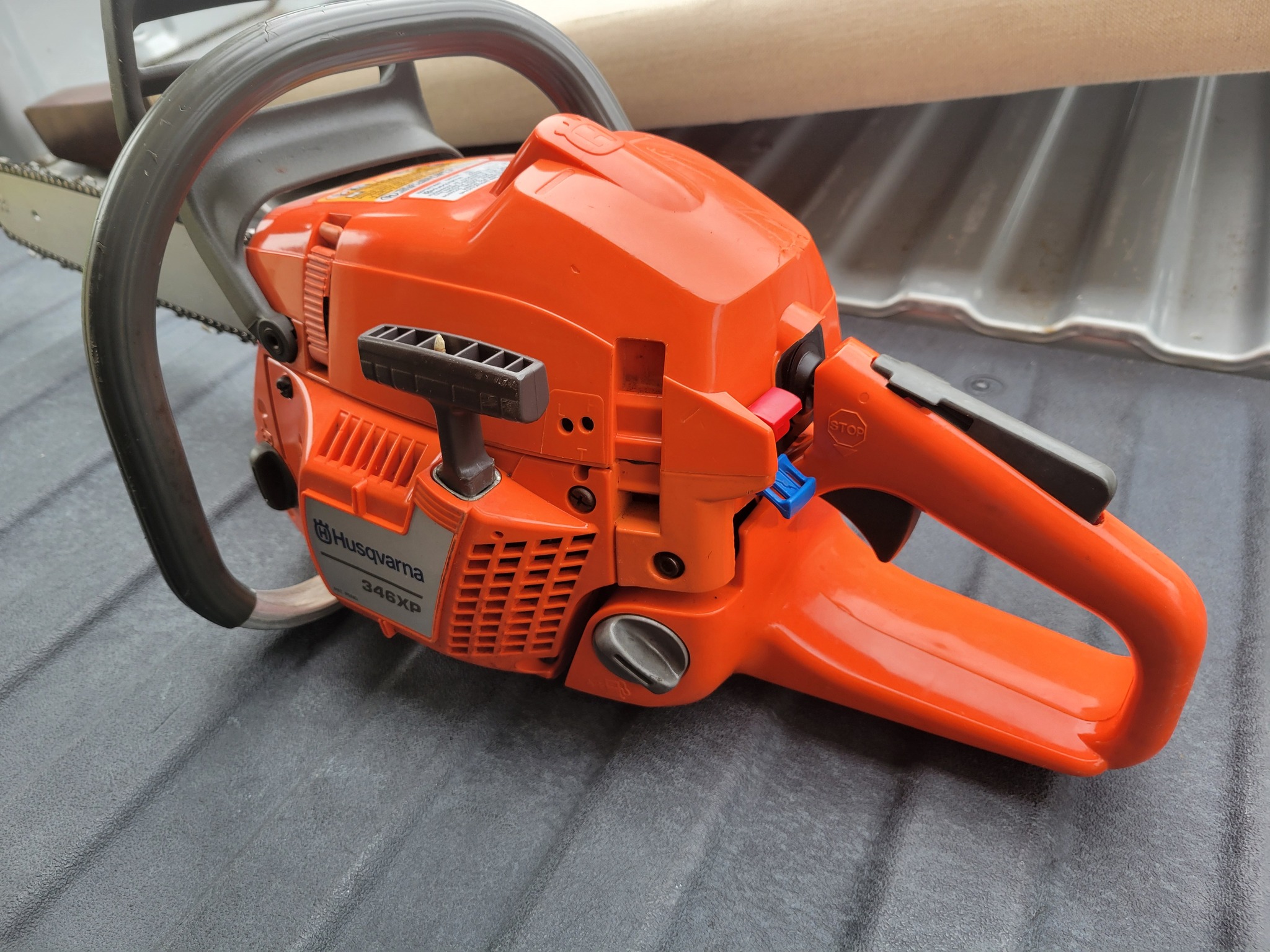 2005 Husqvarna 346xp chainsaw in great shape found