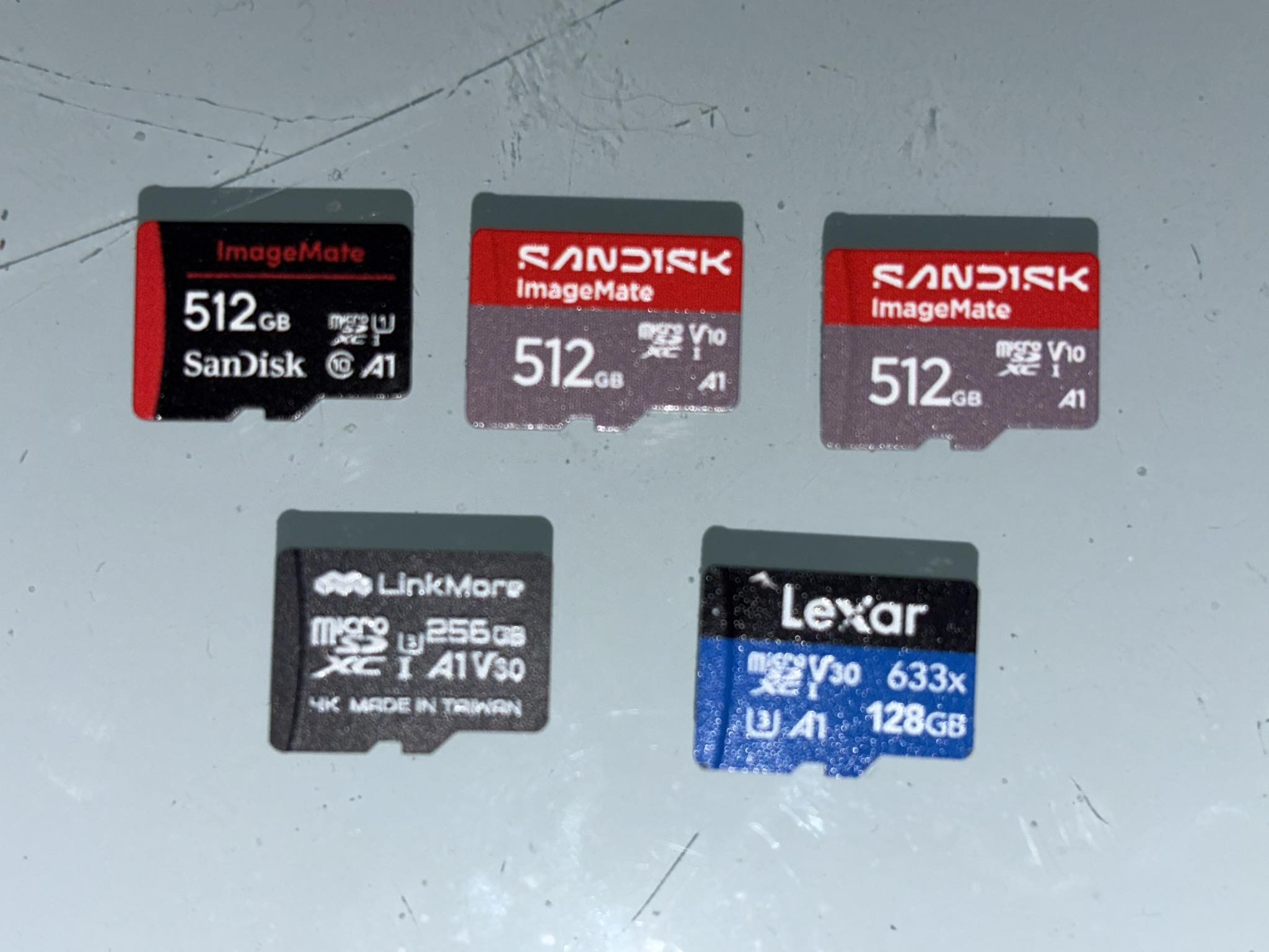 What are the best mini SD cards for DJI drones?