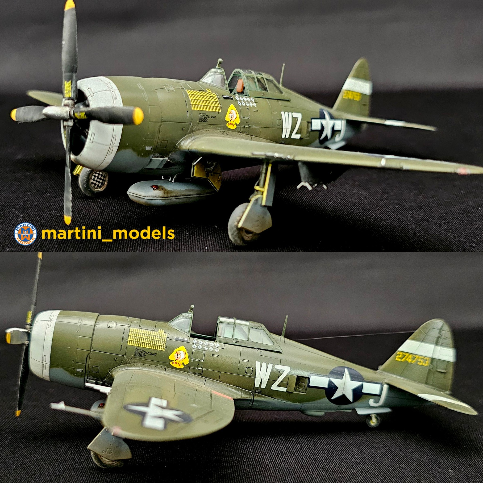 P-47D Thunderbolt Razorback - 1/48e - Tamiya - 61086