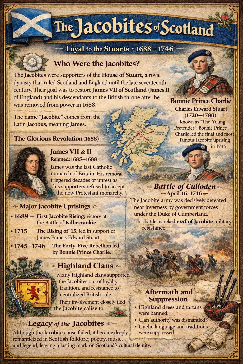 Jacobites of Scotland references in comments. | Facebook