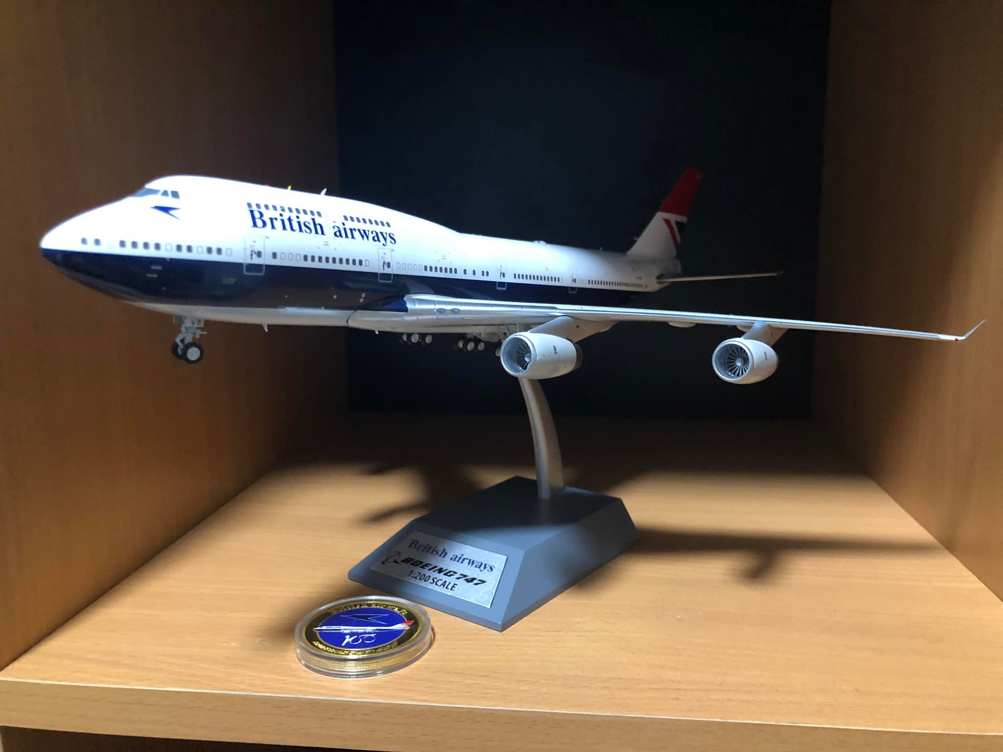 One of the last of models I built and lighted up so far. British
