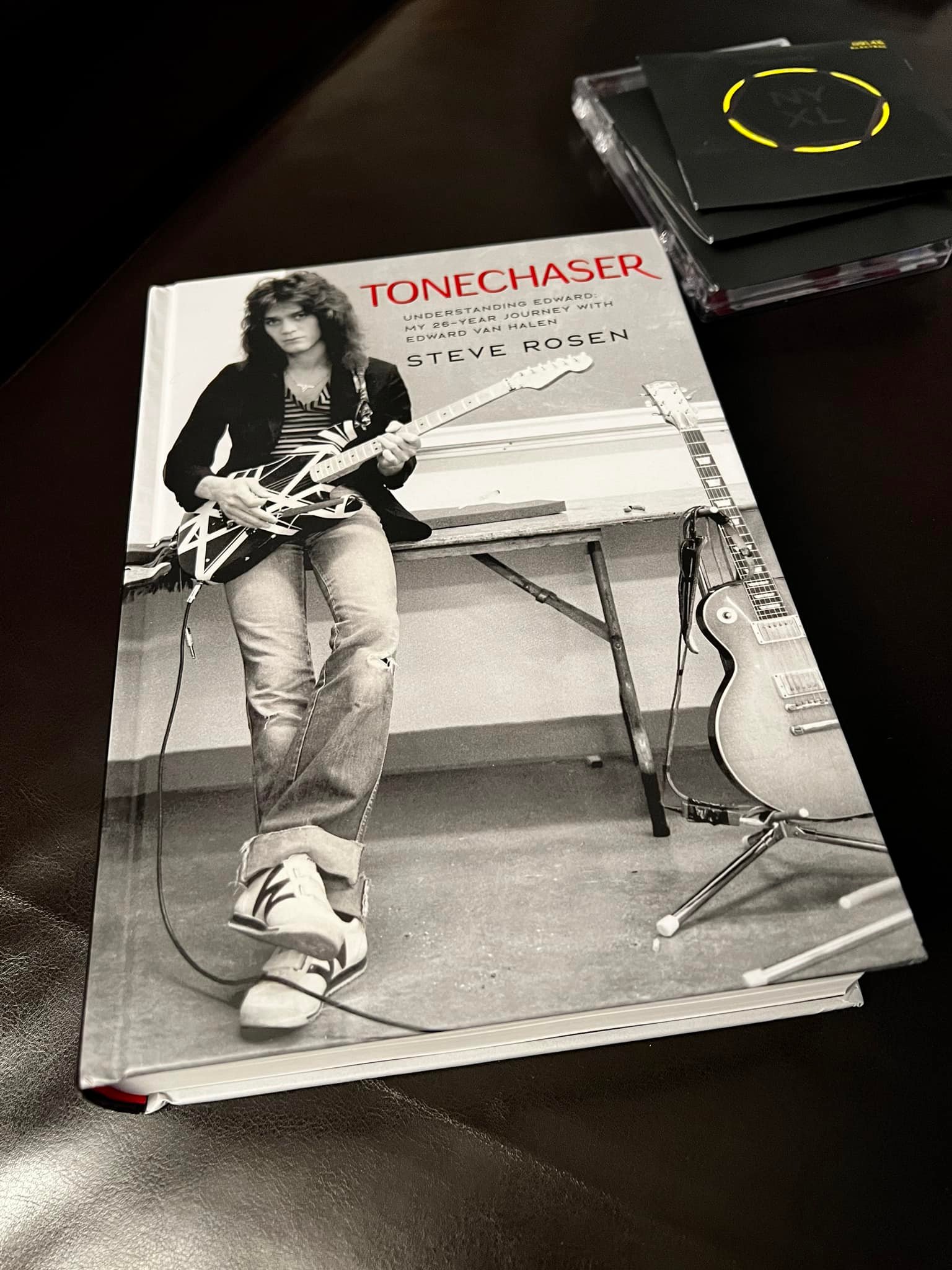 So, I received my Edward Van Halen book by Ross Halfin today. I