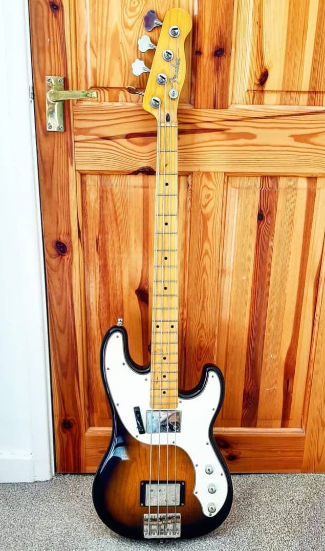 This is my 2012 Fender Modern Player Telecaster bass. It was made