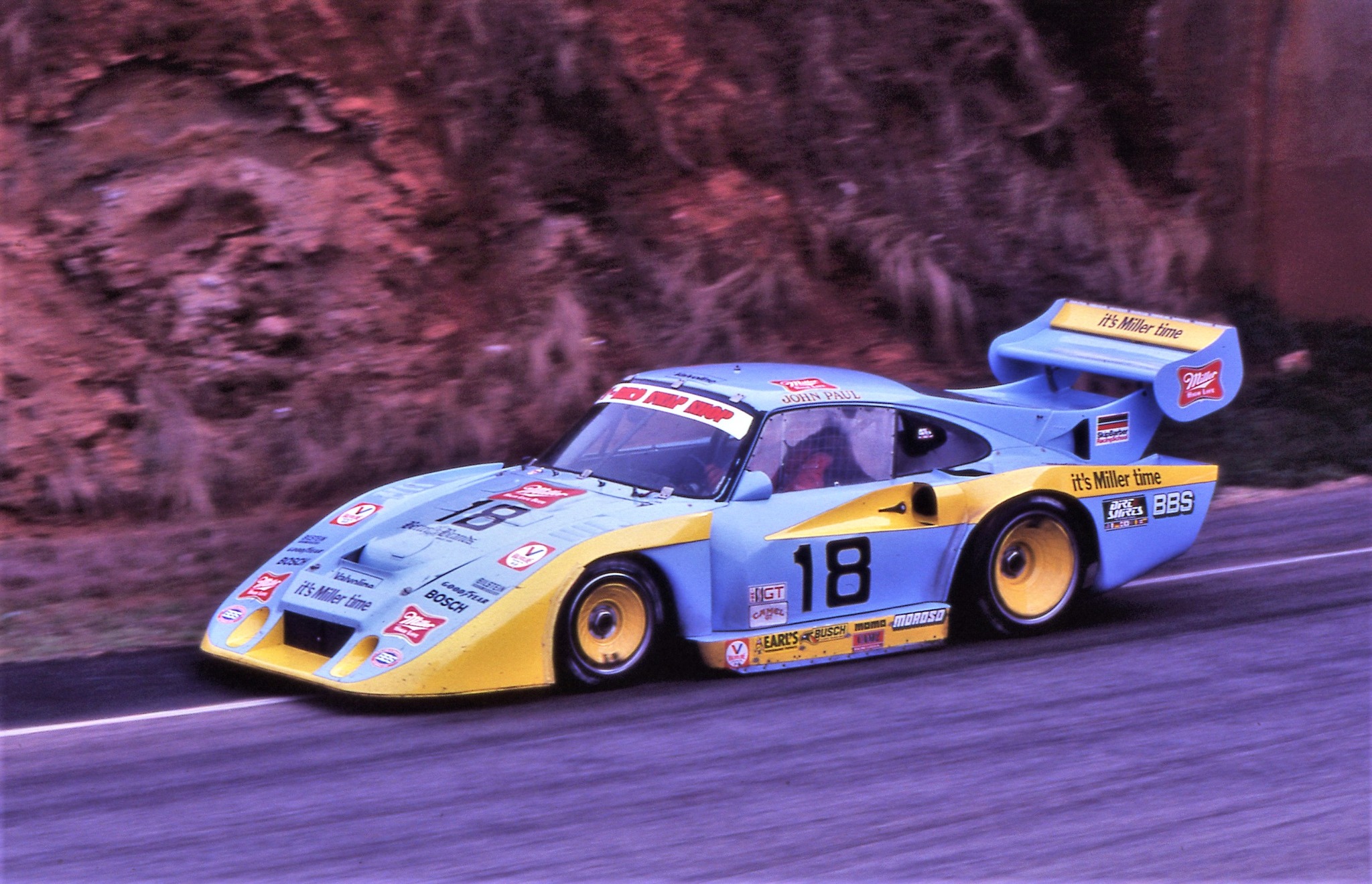 John Paul Jr wins 1982 Road Atlanta IMSA GT in Porsche