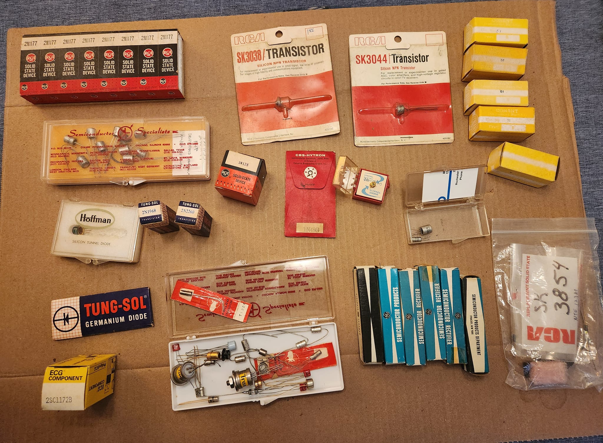 Vintage Motorola semiconductor packaging