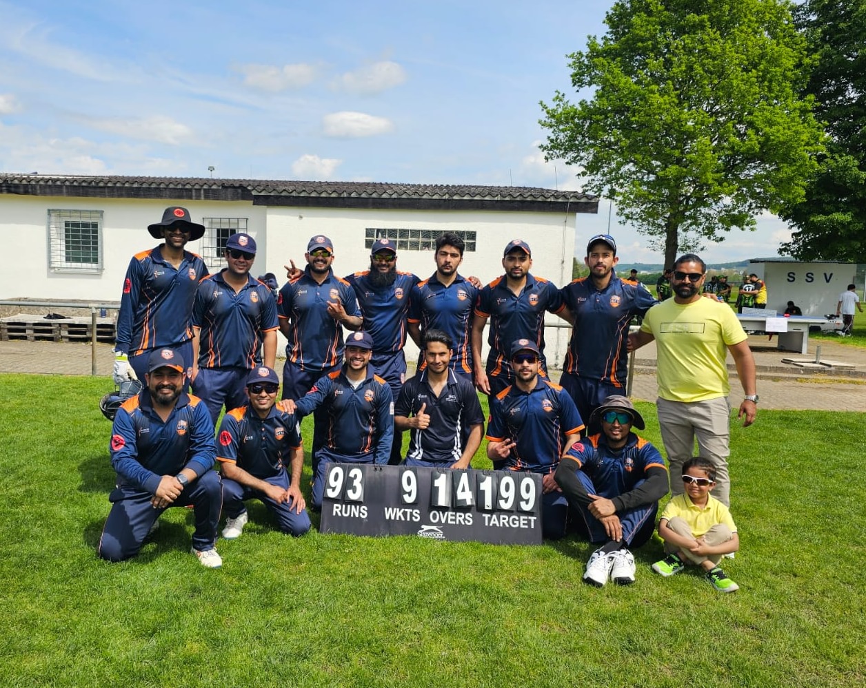 The hosts could manage only 109-8 after opting to bat first, with