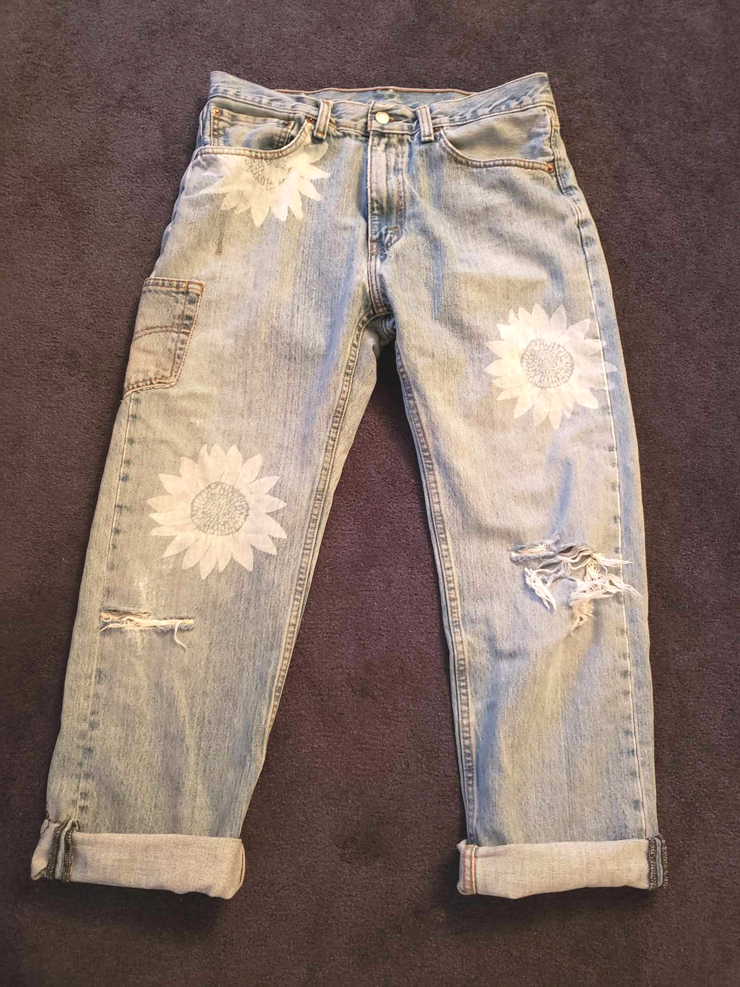CVTVLIST CTLS BLEACH PAINT DENIM