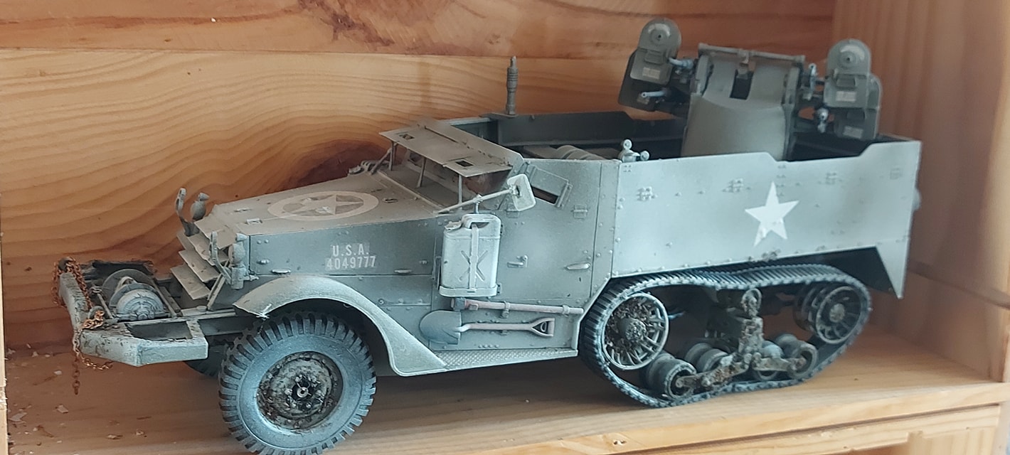 模型・プラモデル TRUMPETER1/16MULTIPLE-GUN MOTOR GARRIAGE