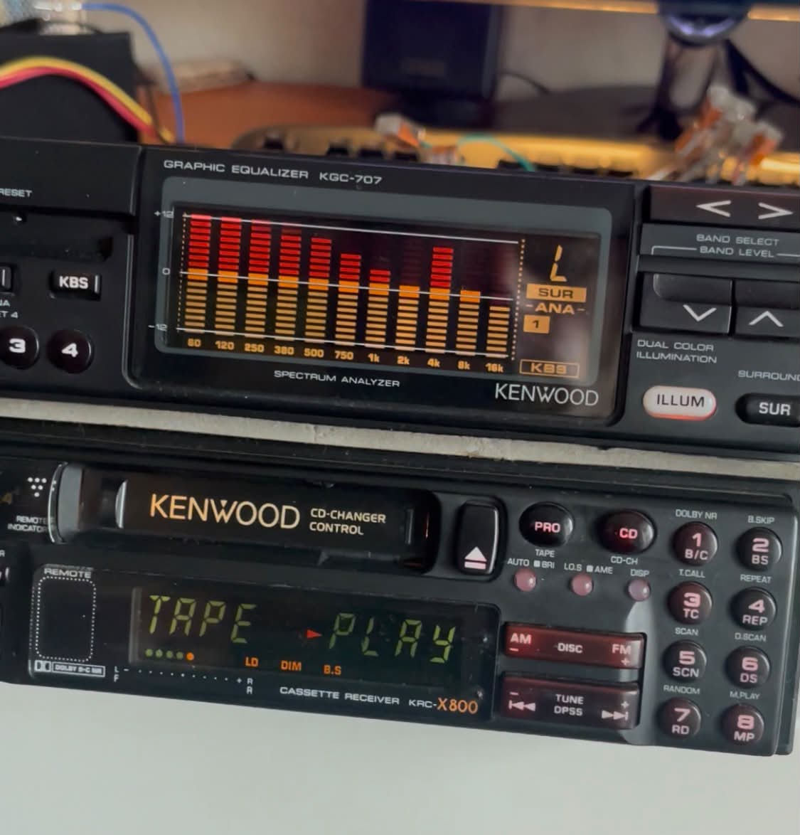 Kenwood kxc-7508 and kgc-7408 for sale
