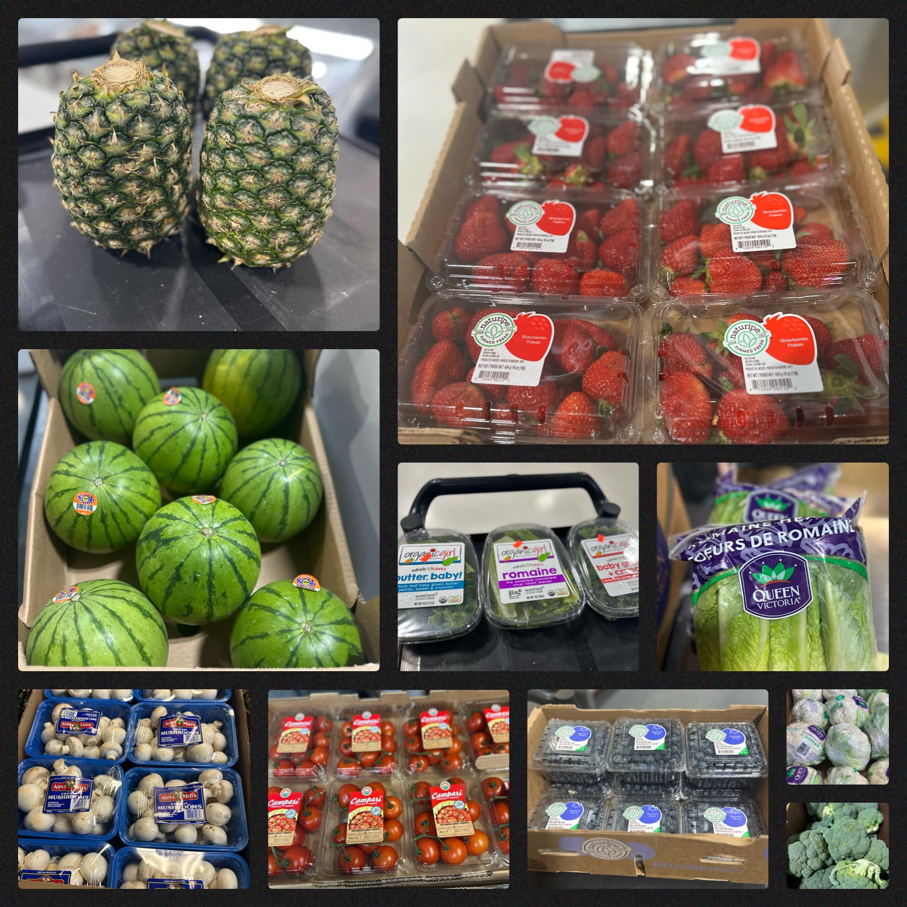 Fresh California produce at The Chop Shop