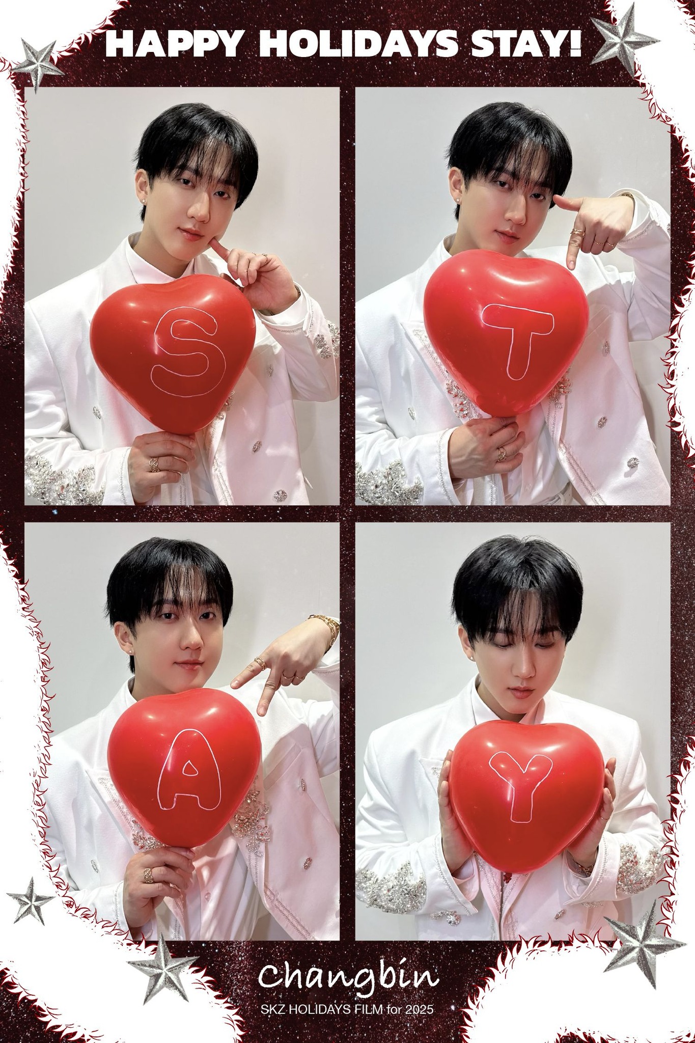 Stray Kids' Changbin shares holiday greetings