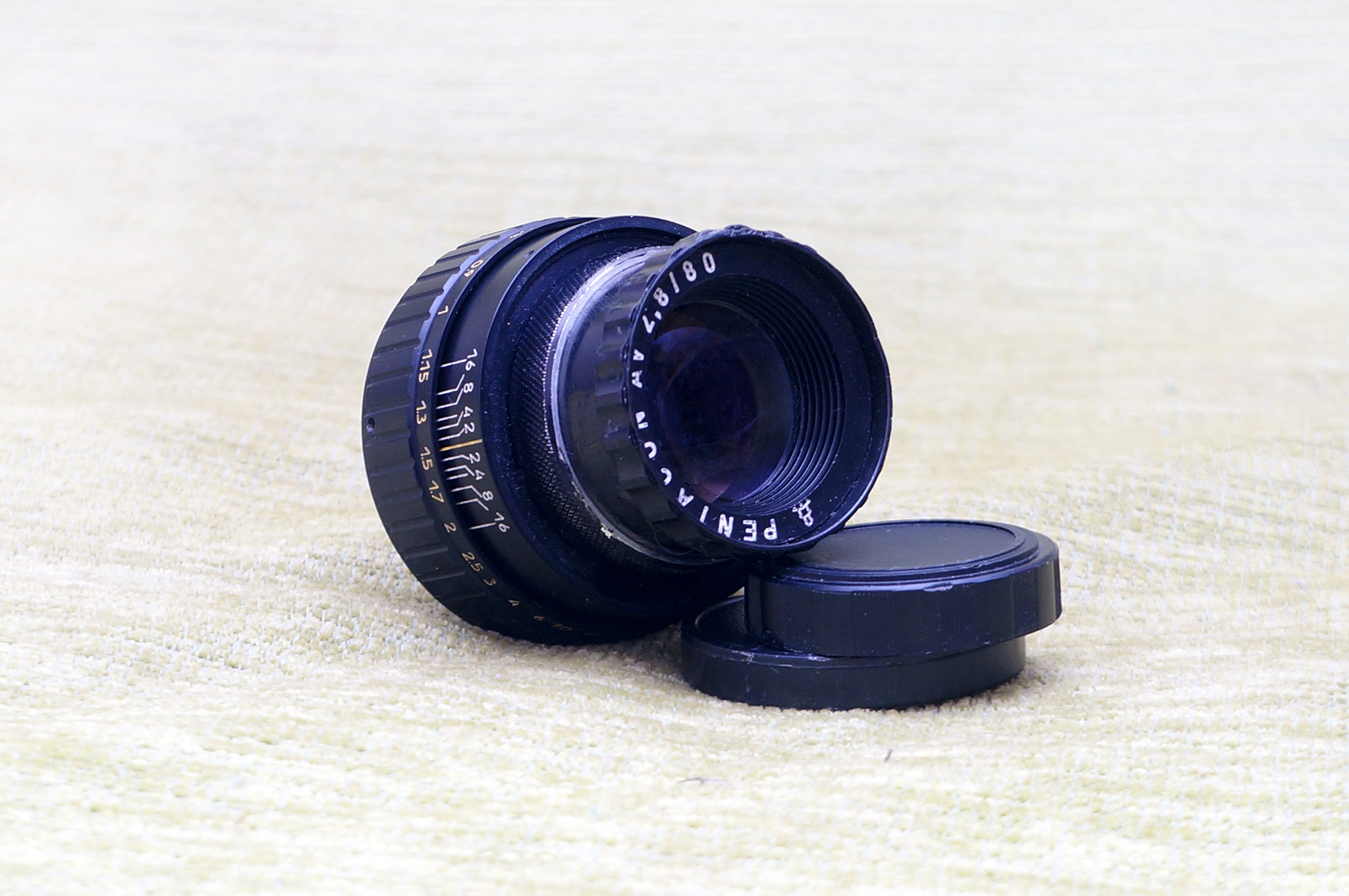 Pentacon AV 2.8/80 projector lens m42 mod.