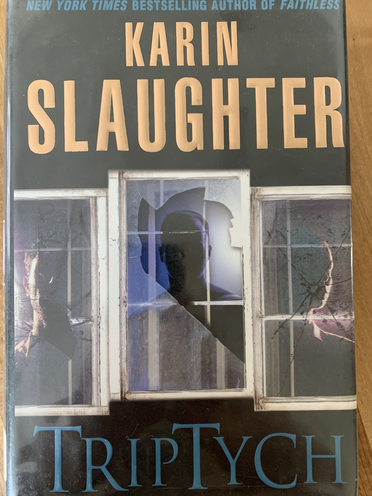 Triptych by Karin Slaughter - Used condition but
