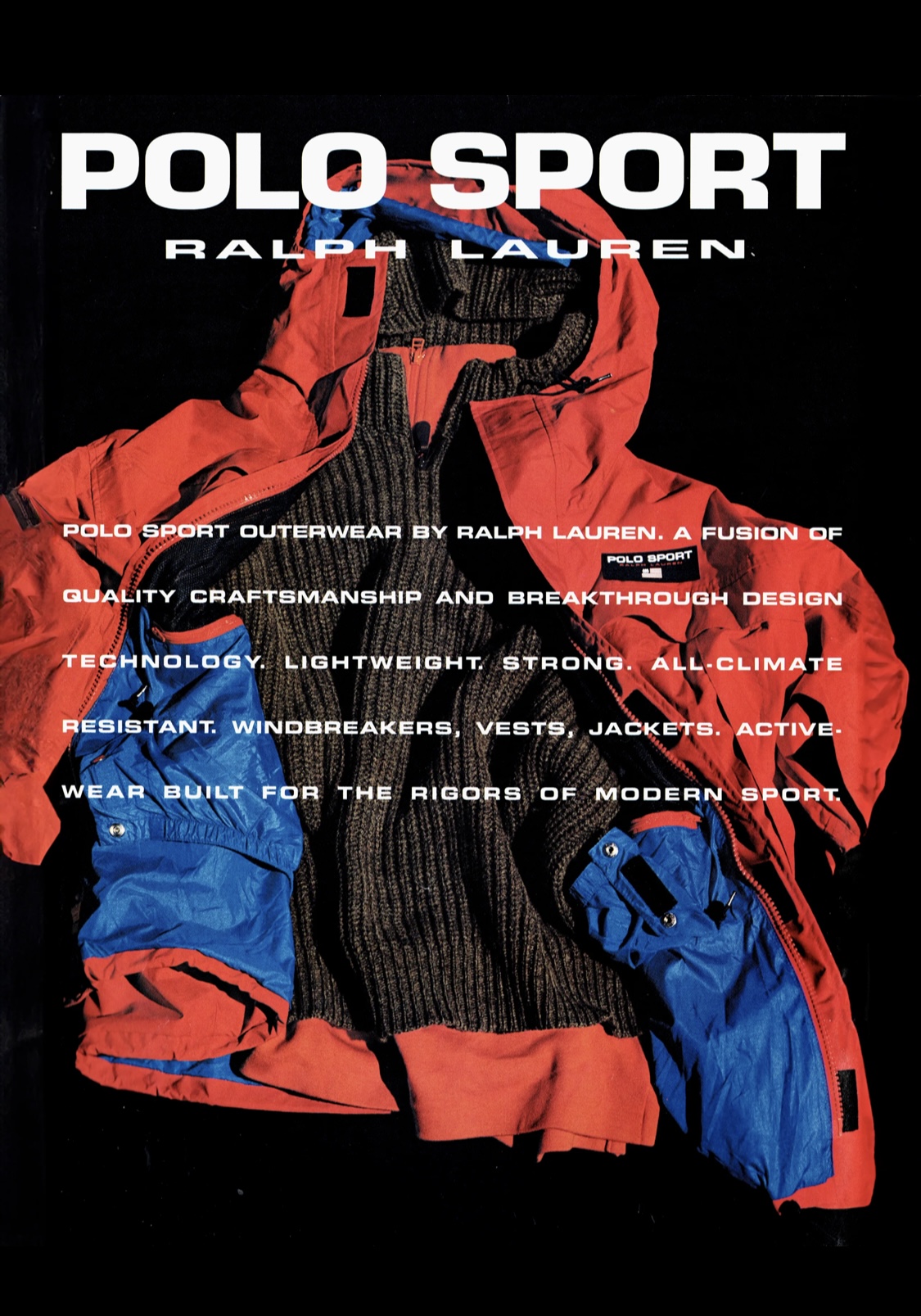 Identify 1990s Polo Ralph Lauren male model in vintage ad