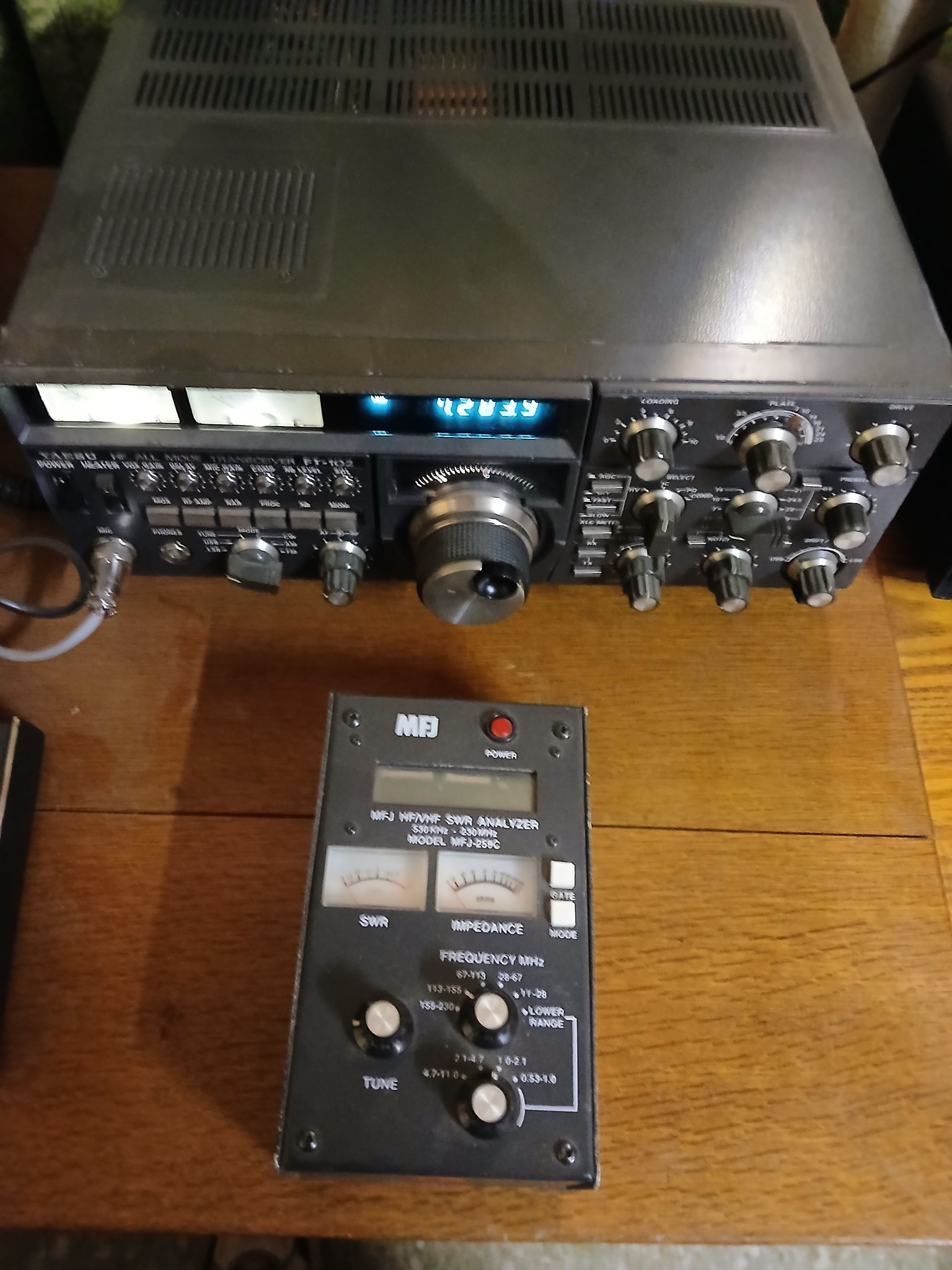 Any guesses on value of Yaesu FT102 equipment?