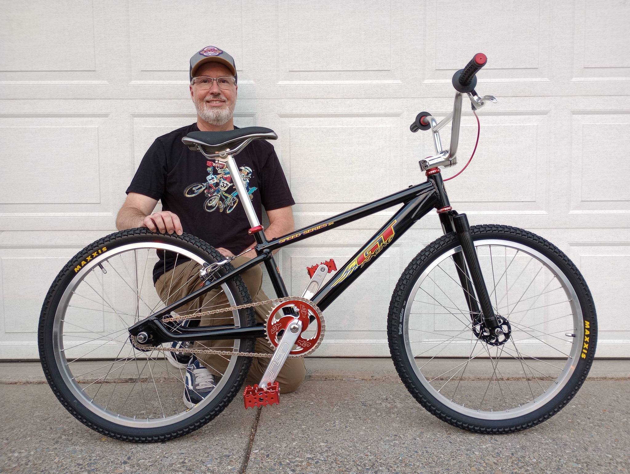 1997 GT Speed Series Cruiser 24 BMX bike build complete