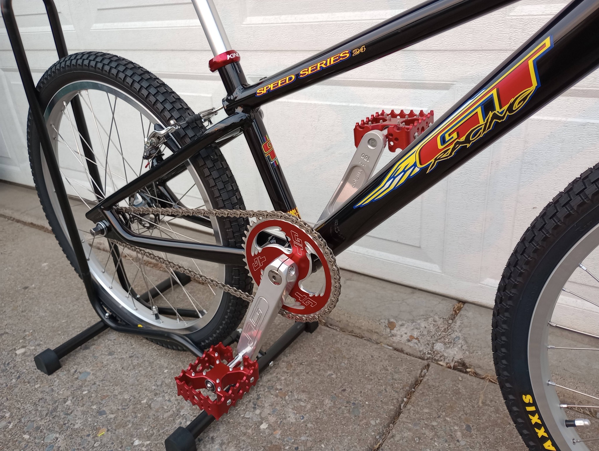1997 GT Speed Series Cruiser 24 BMX bike build complete