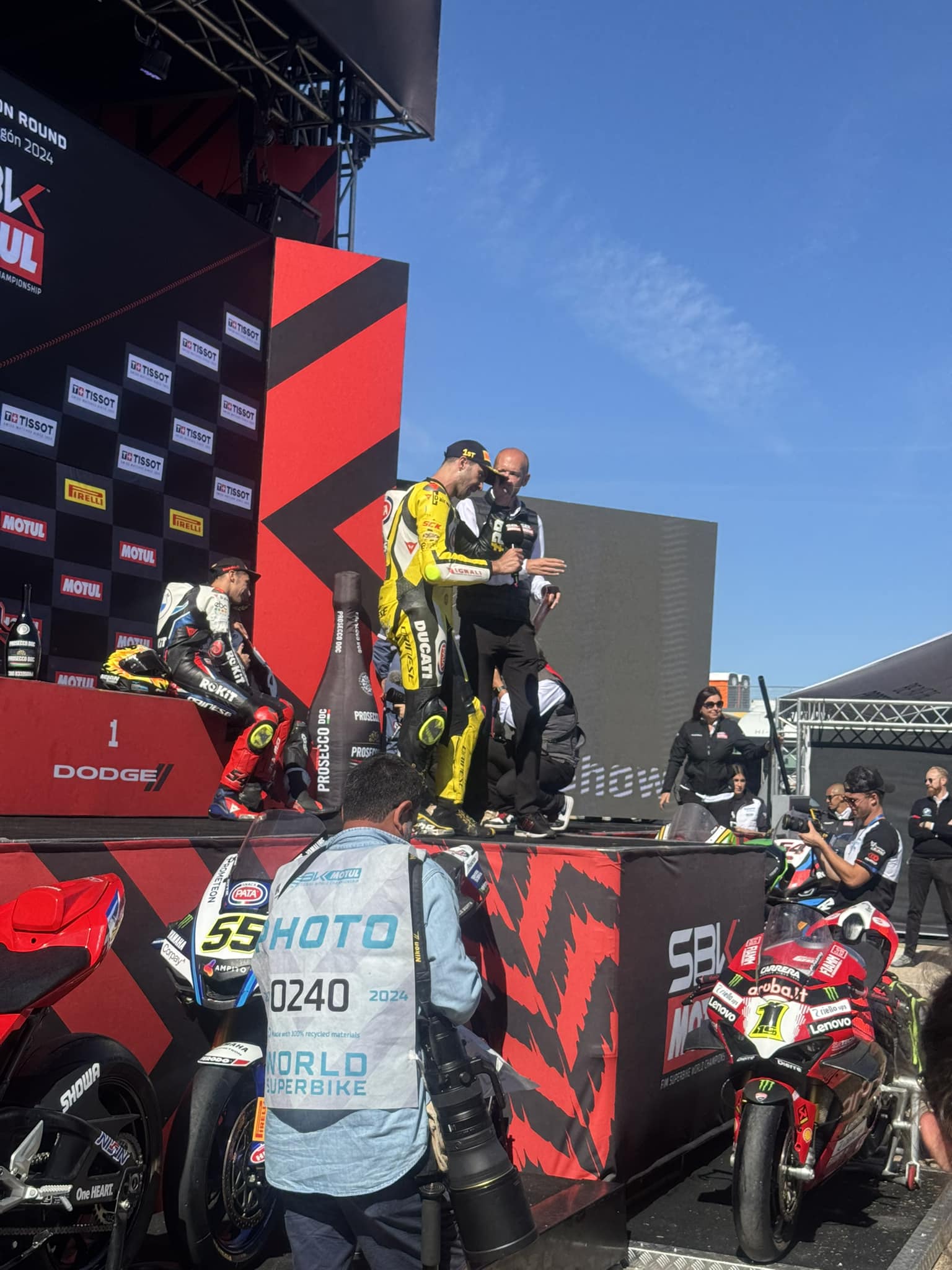 Congratulations to ZXMOTO Team on winning the Race 1 title in