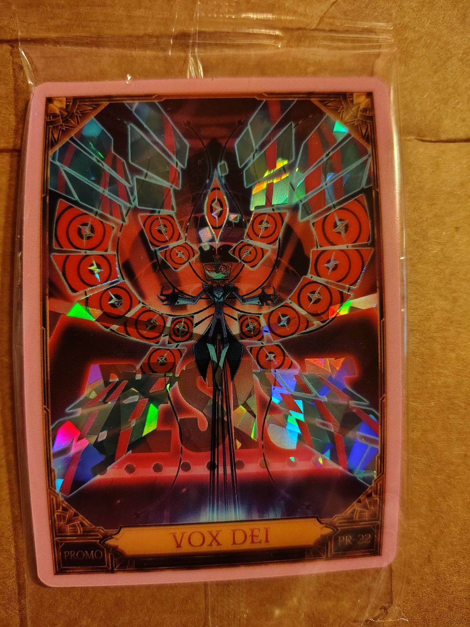 First rare Vox Dei card from Hazbin Hotel