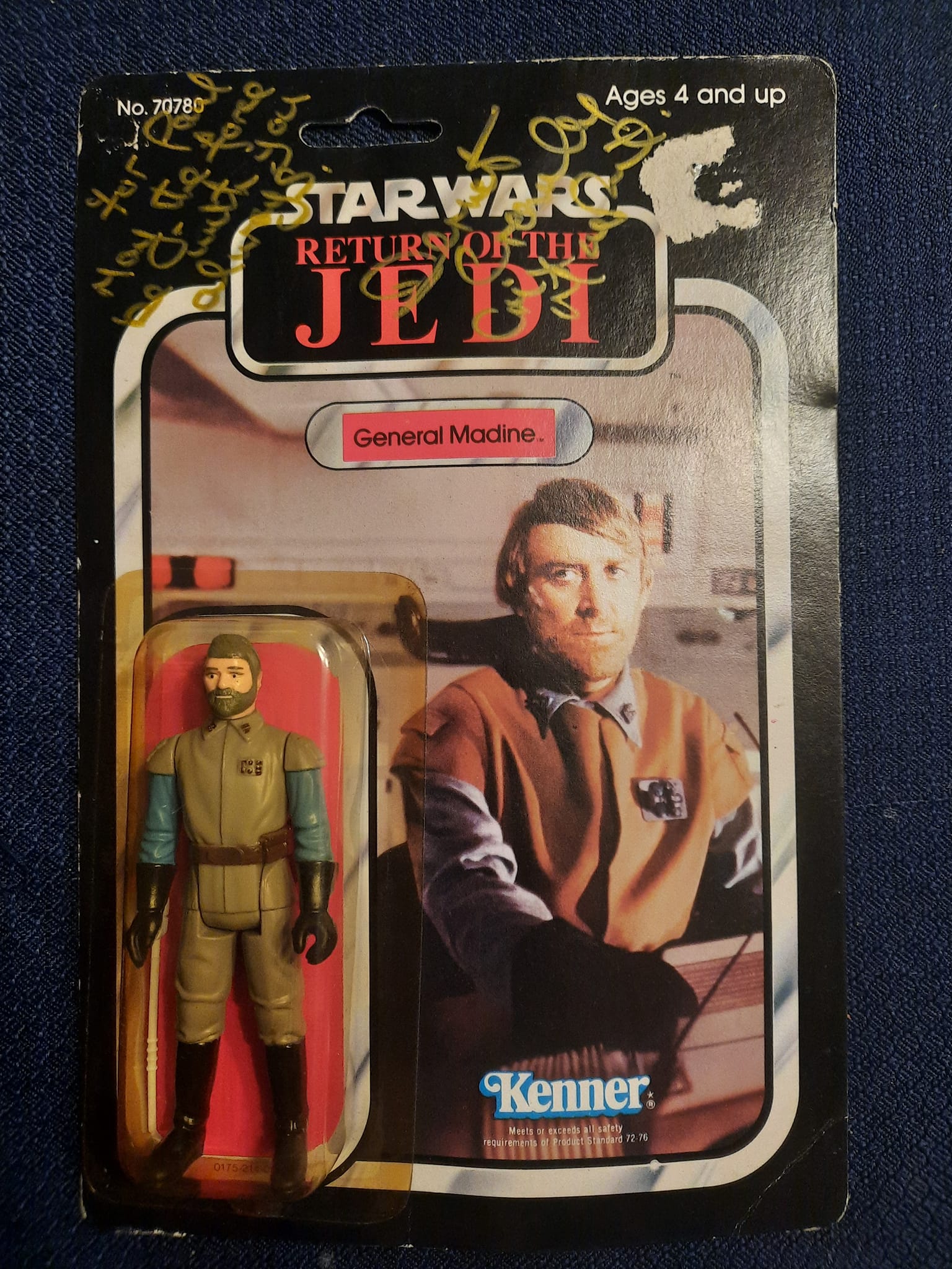 Signed General Madine Star Wars Action Figure