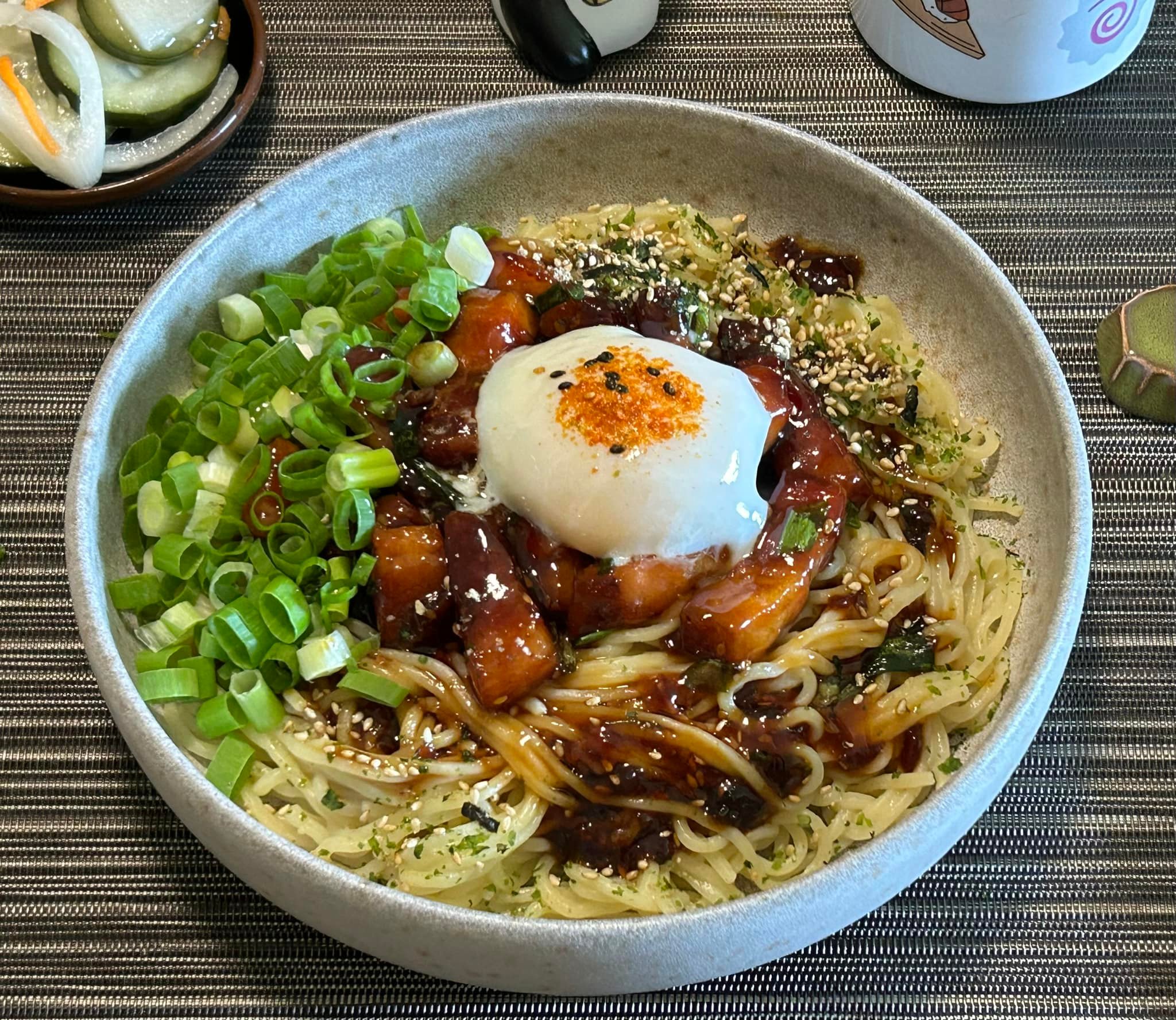 Order up : Tornado Eggs | Rice | Caramelize Pork Belly