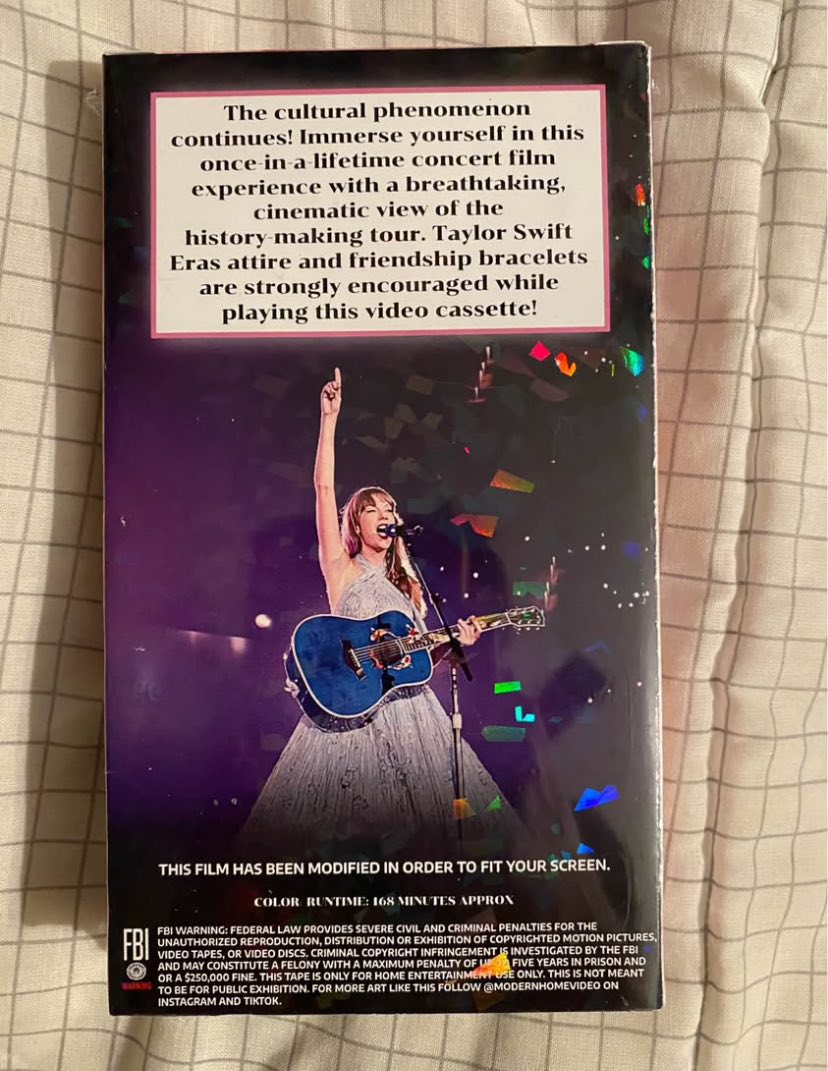 Taylor Swift's Eras tour live album on vinyl