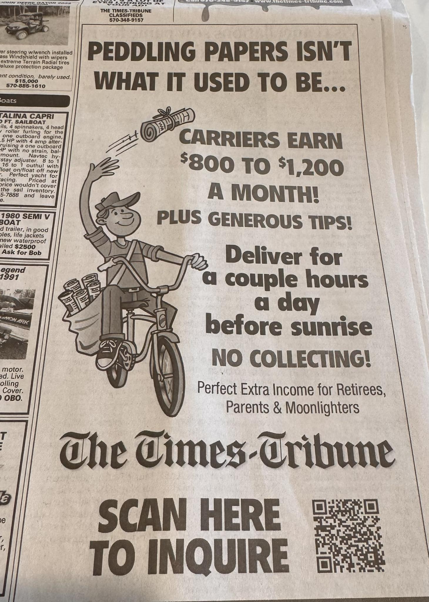 Being a Detroit paper boy in the 1960s