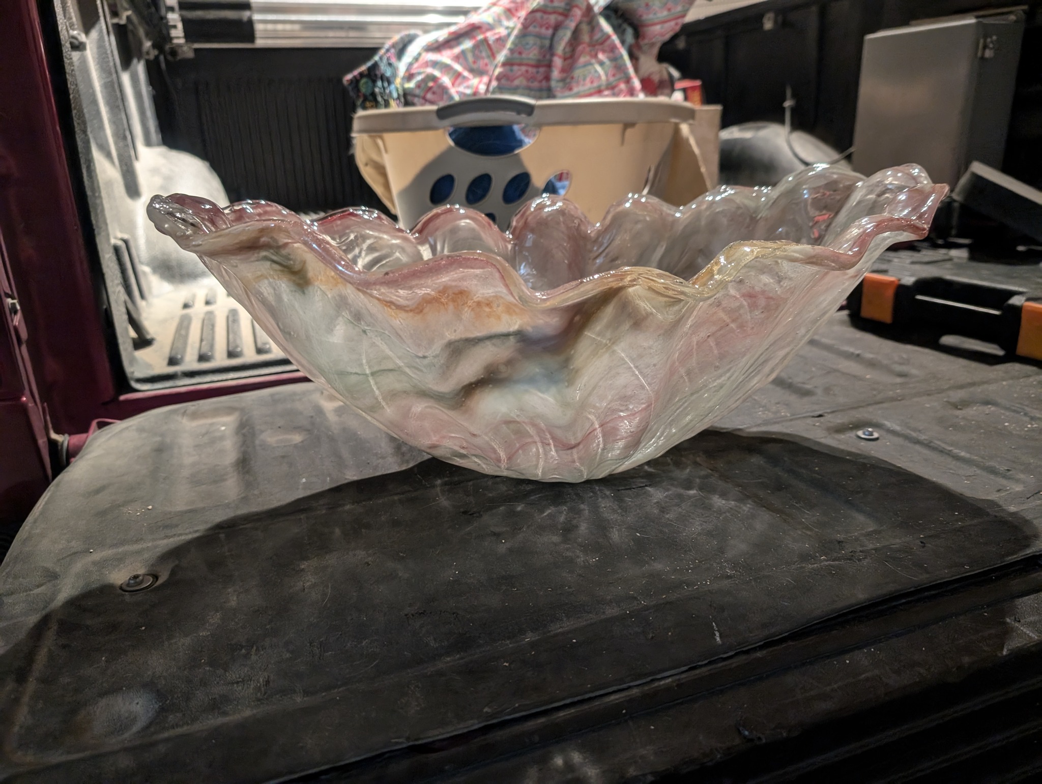 Crate & Barrel Murano Aquatic Bowl Value