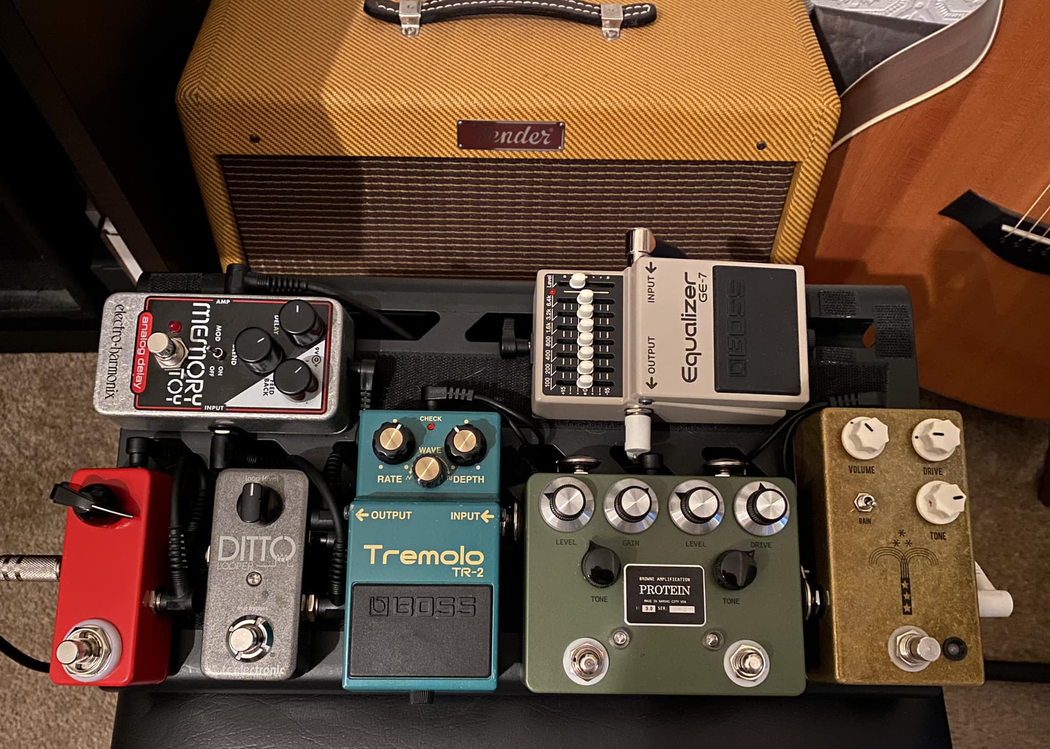 JHS Morning Glory vs Electro Harmonix Hot Tubes overdrive pedals