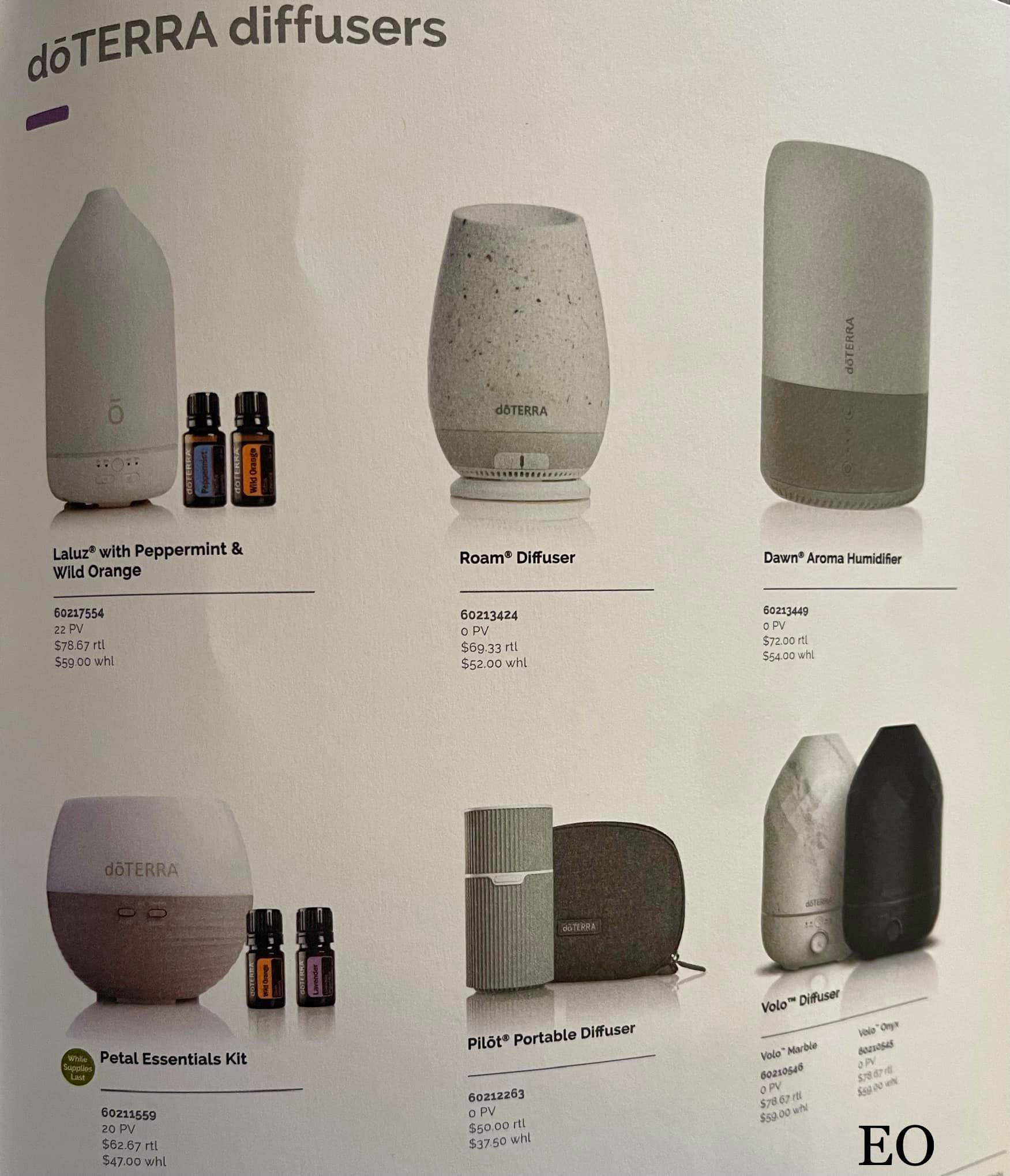 Doterra Pilot Diffuser for realtors and clients