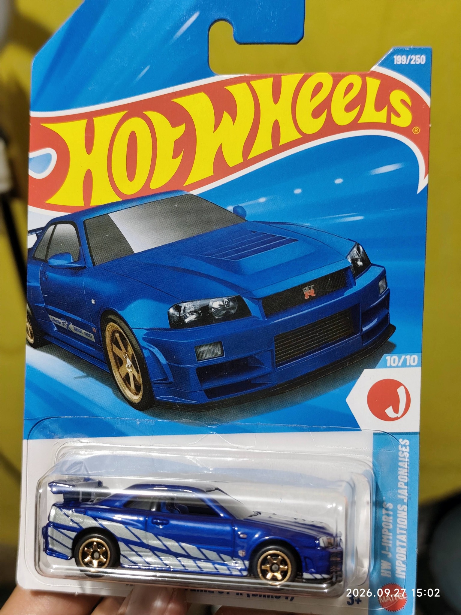 wts Hot Wheels Custom R34 @200k mp oren +12%