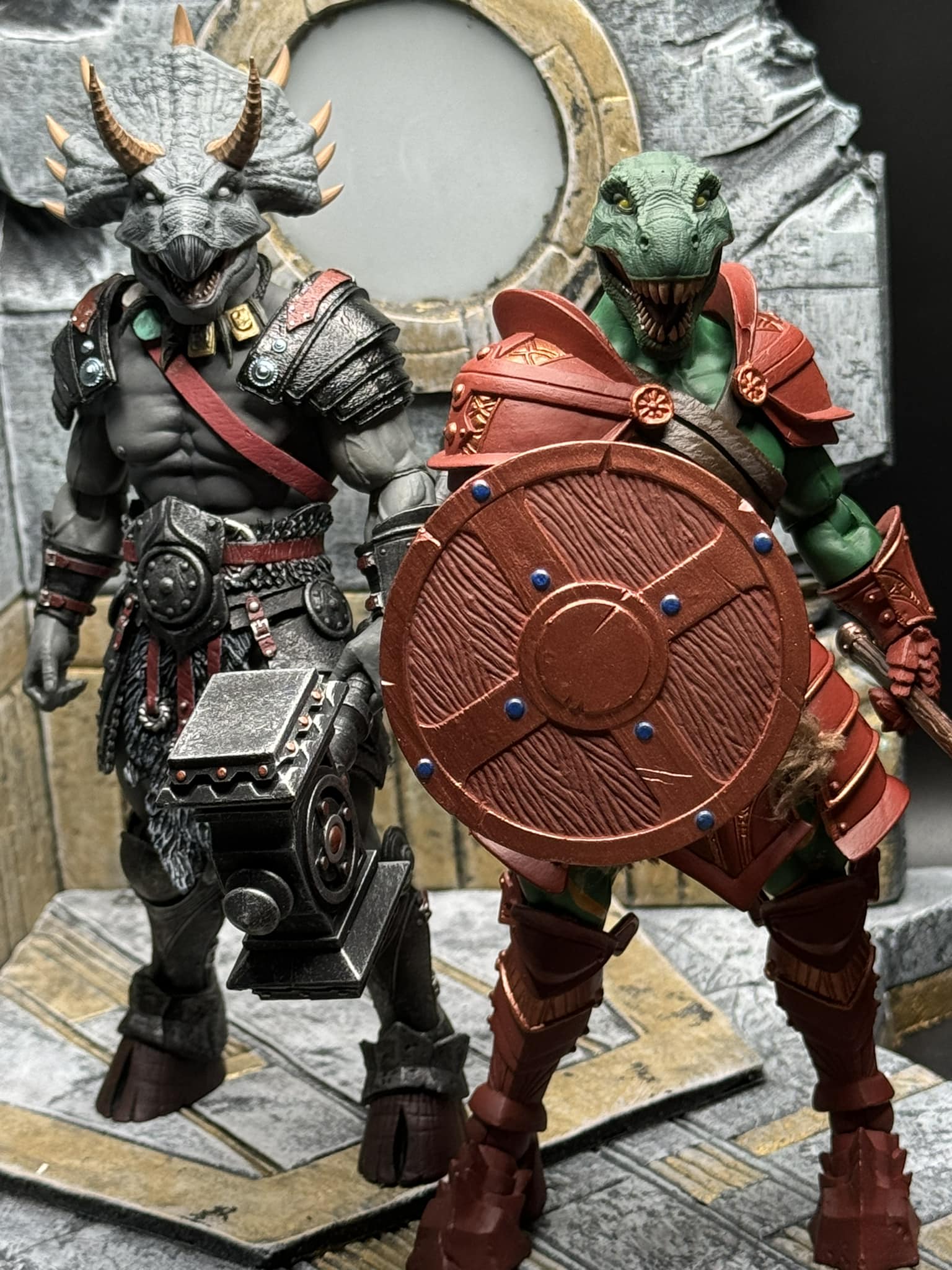 My custom Mythic Legions, Boarrior!!!
