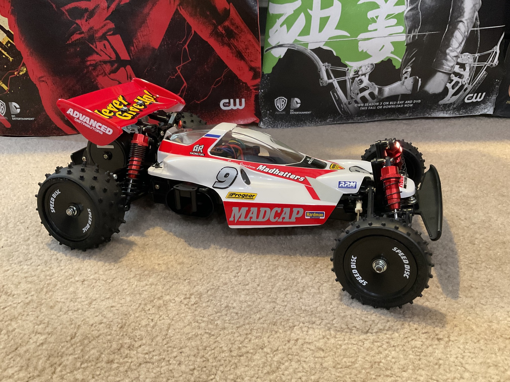 Tamiya Madcap with custom driver kit