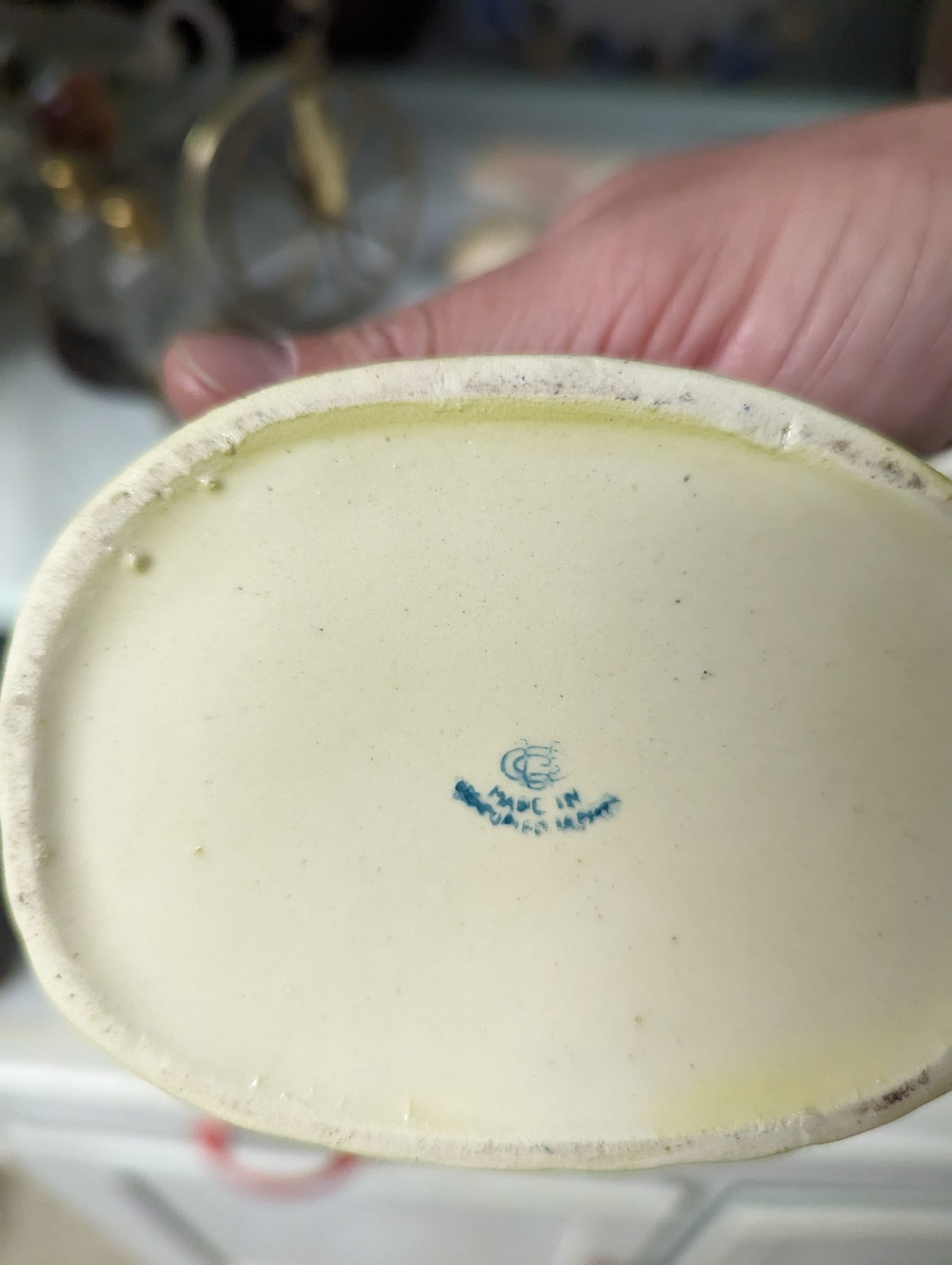 Information about plates/bowls stamped 