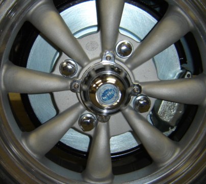 EMPI Chrome 2-Spoke Wheel Spinner Knock-Offs – Set Of 4 For VW 2 thumbnail image