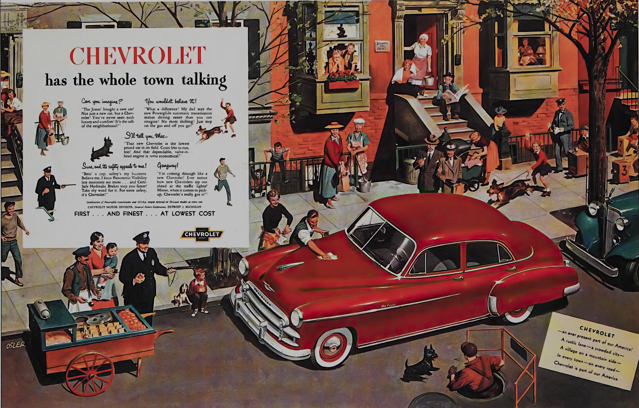 Chevrolet Advertisement – “V for Victory”, 1945. A wartime