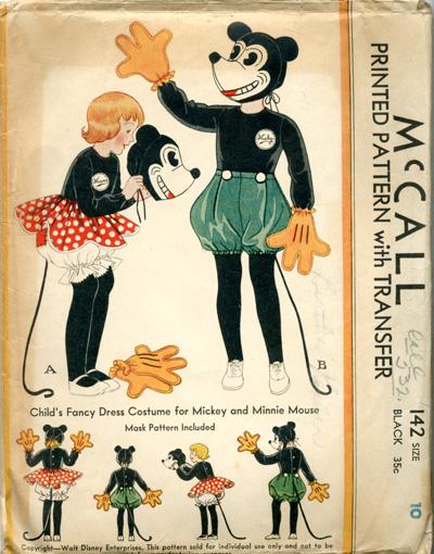 Rare 1933 Mickey Mouse mask
