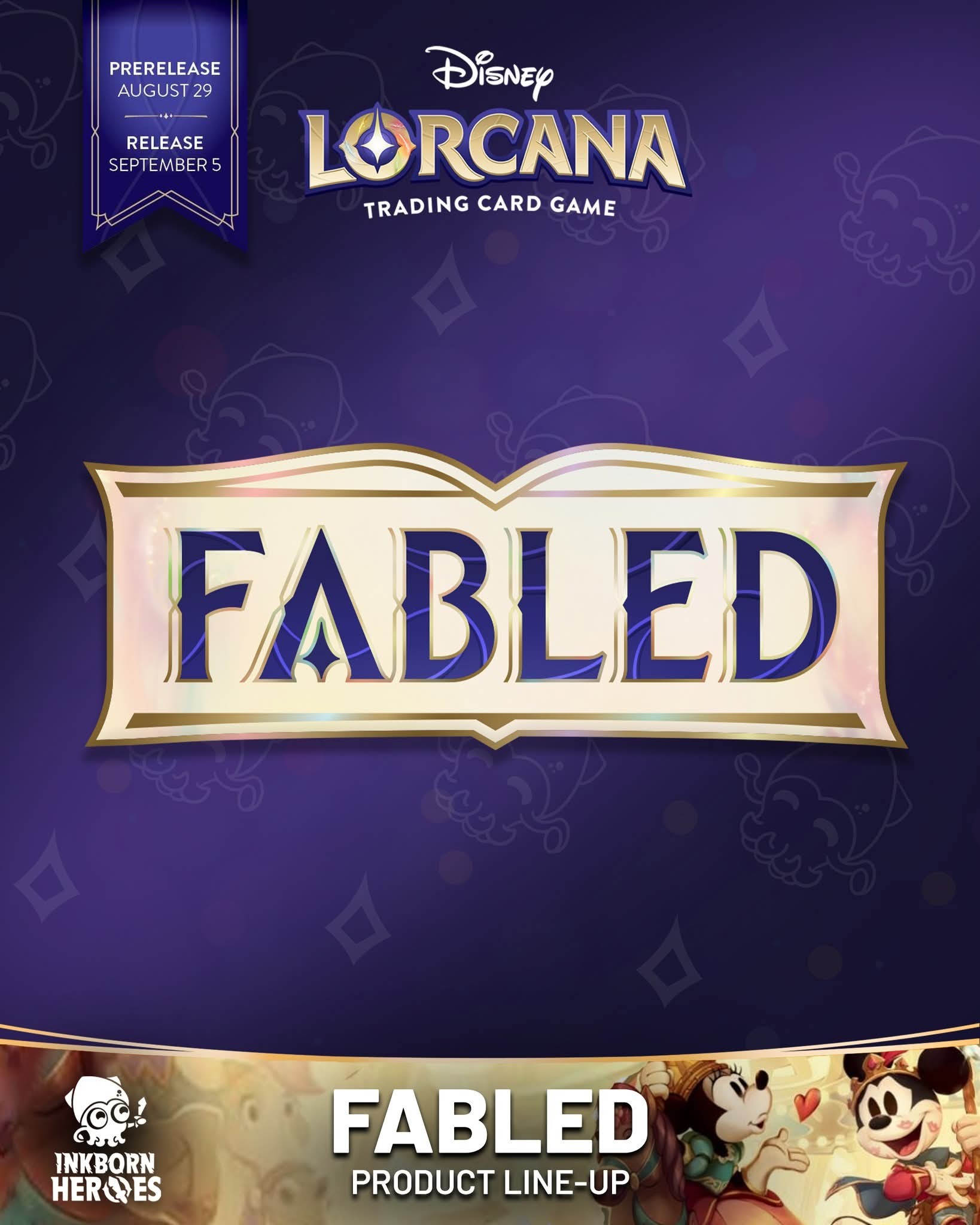 lorcana fabled booster box release date Disney Lorcana: this is a good place to start Lorcana Fabled Gift Set Box