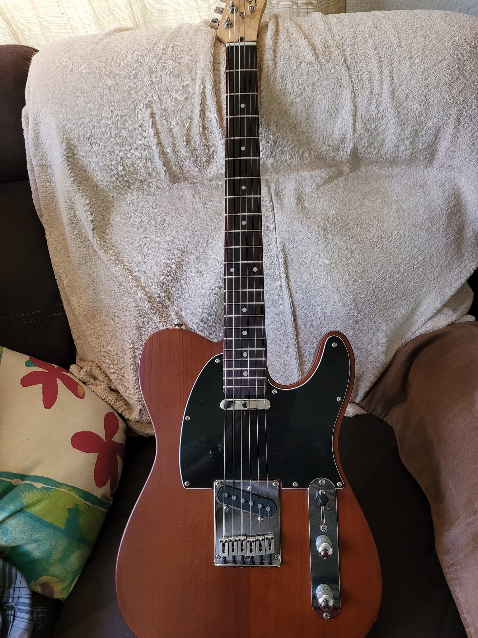 2004 Squier Telecaster Special Walnut Satin. Rare and hard to find.