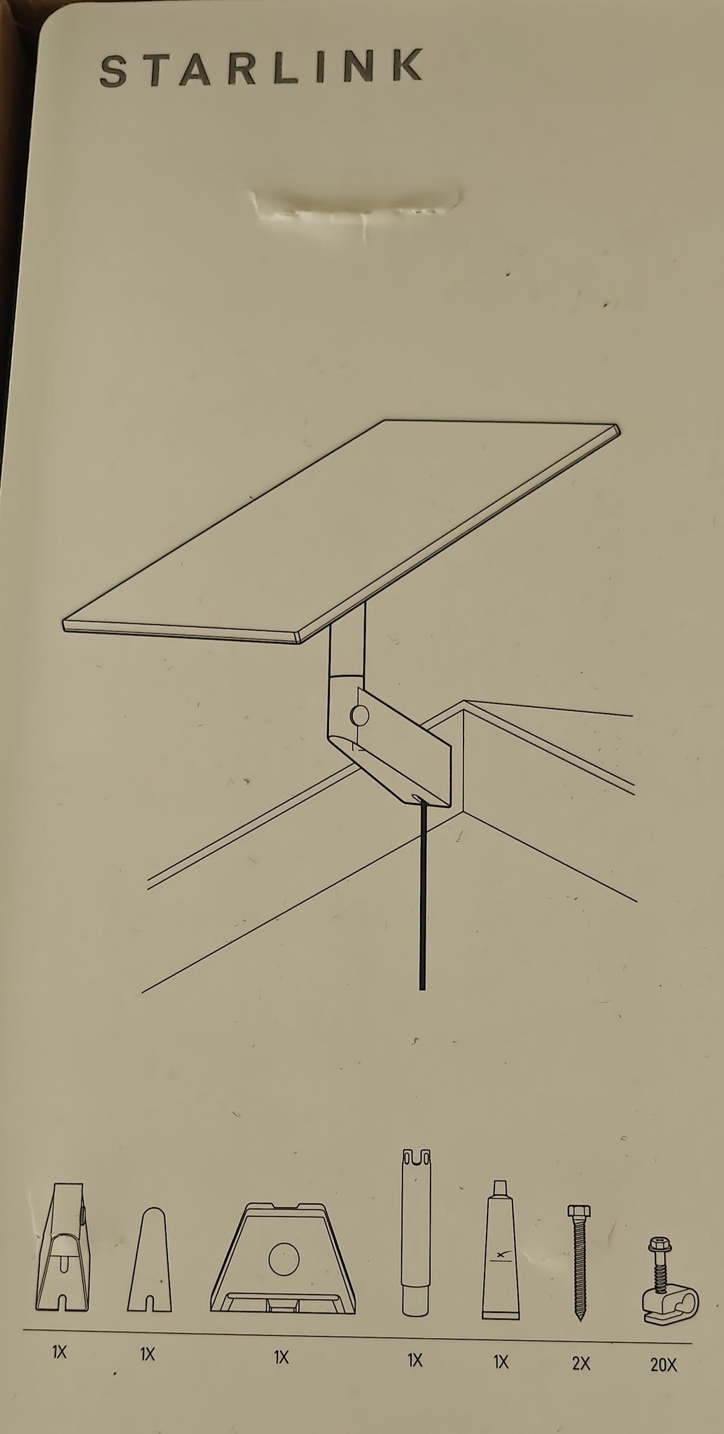 Starlink standard X frame mount for sale