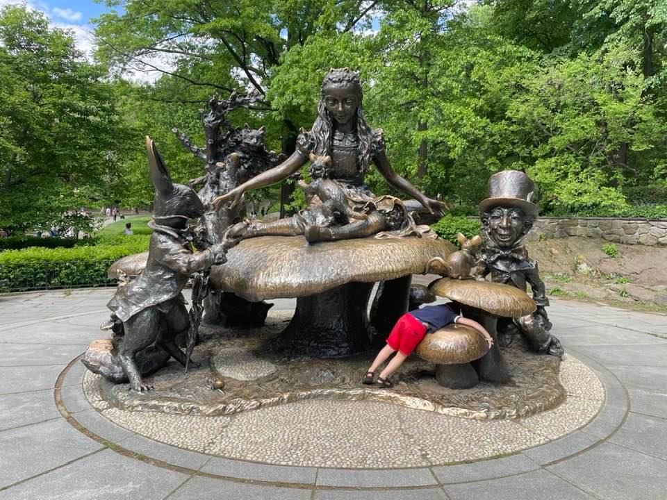 彫刻・オブジェ Alice Waese Elephant Woman Sculpture Monument to Alice the Elephant in Staten Island
