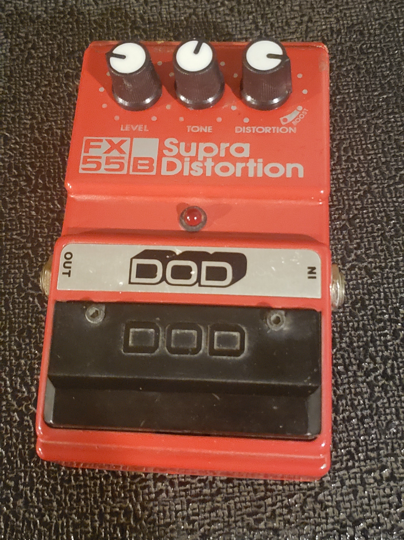 Mint condition dod fx55-c supra distortion pedal found
