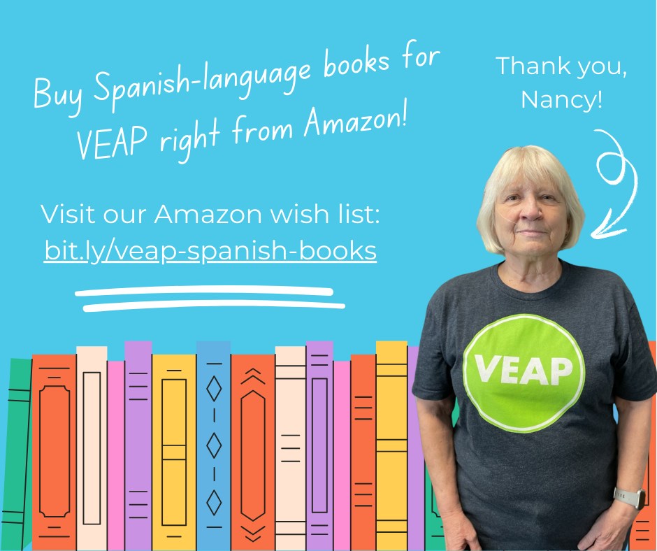 VEAP - Longtime VEAP volunteer, Nancy Berg, has been on a... | Facebook