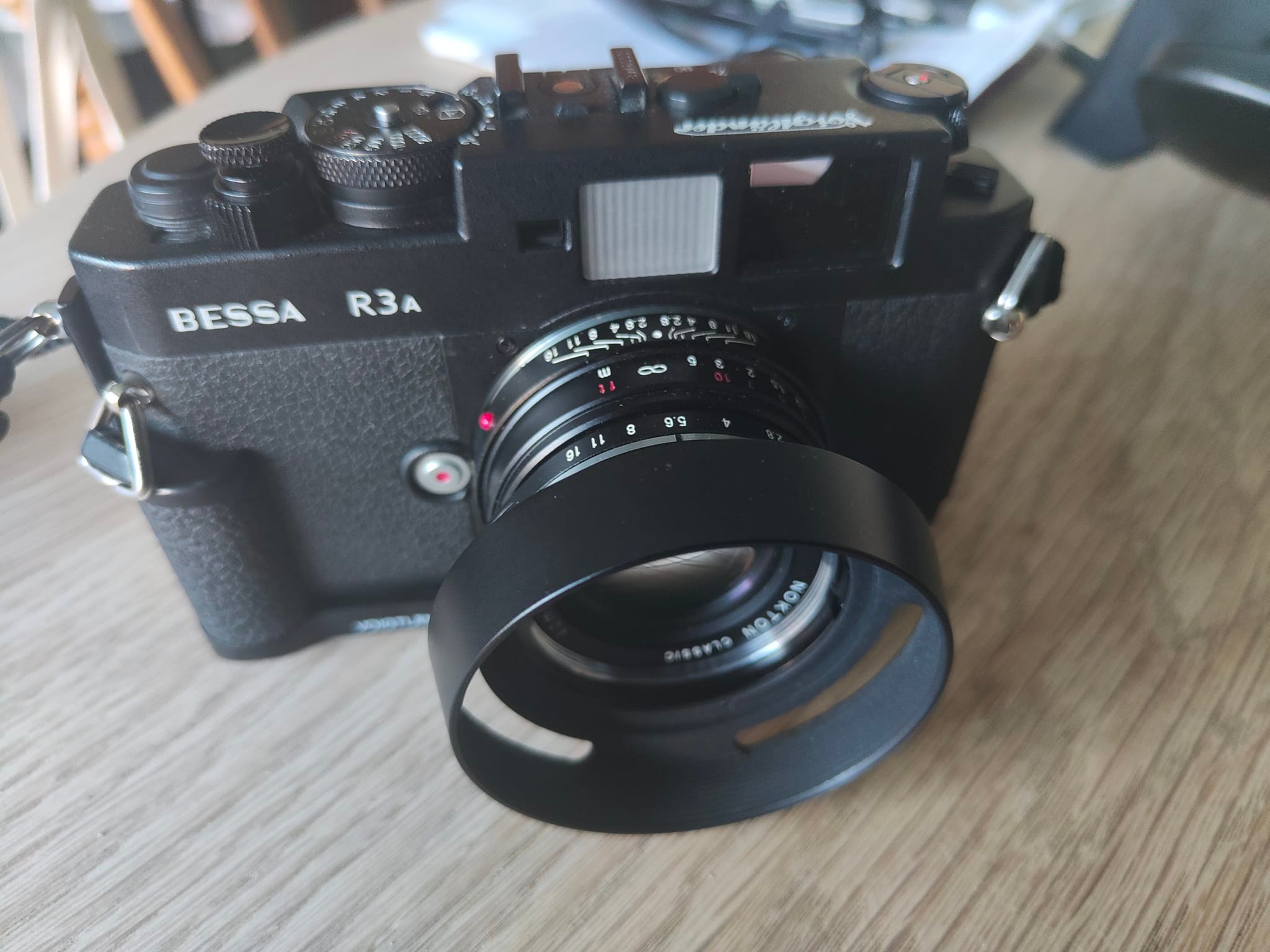 Voigtlander 40mm f1.4 lens on Bessa rangefinder camera